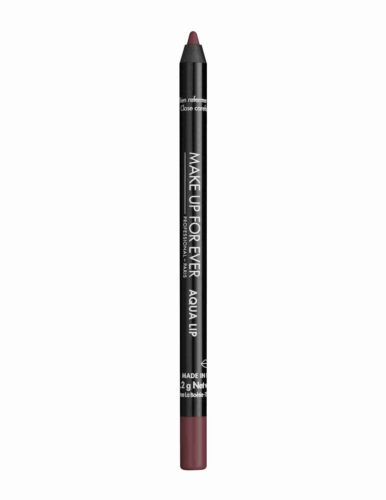 Aqua Lip Waterproof Lipliner Pencil • Dark prune