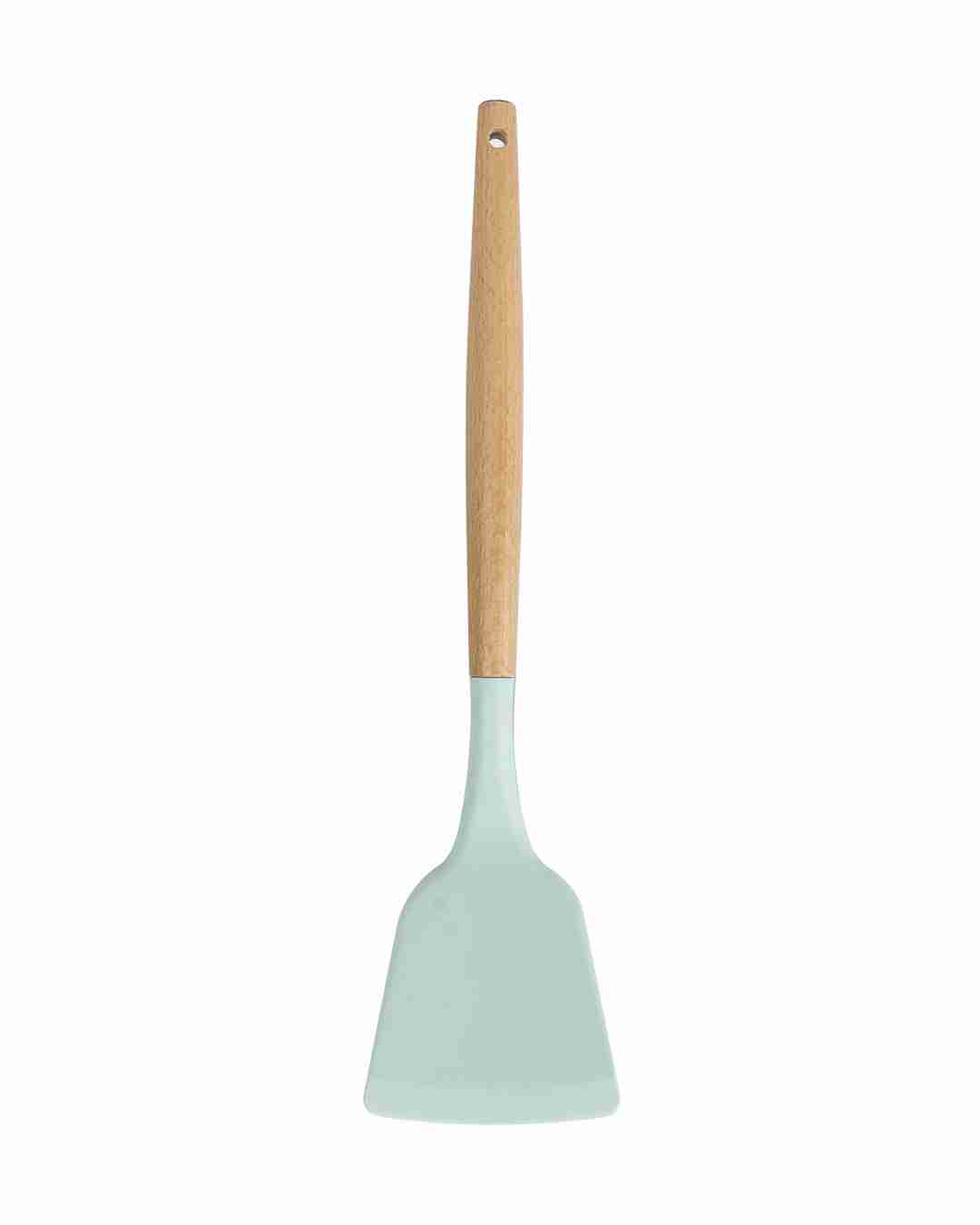 Market 99 Silicone Spatulas 440 F Heat Resistant Flexible Spatula - FDA Grade Premium Kitchen Utensils Non Stick for Cooking , Turquoise