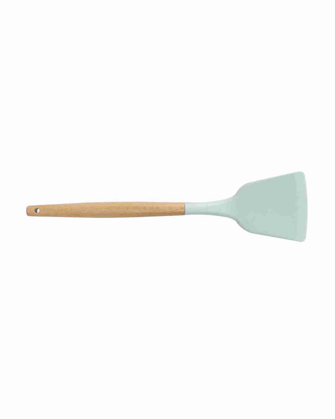 Market 99 Silicone Spatulas 440 F Heat Resistant Flexible Spatula - FDA Grade Premium Kitchen Utensils Non Stick for Cooking , Turquoise