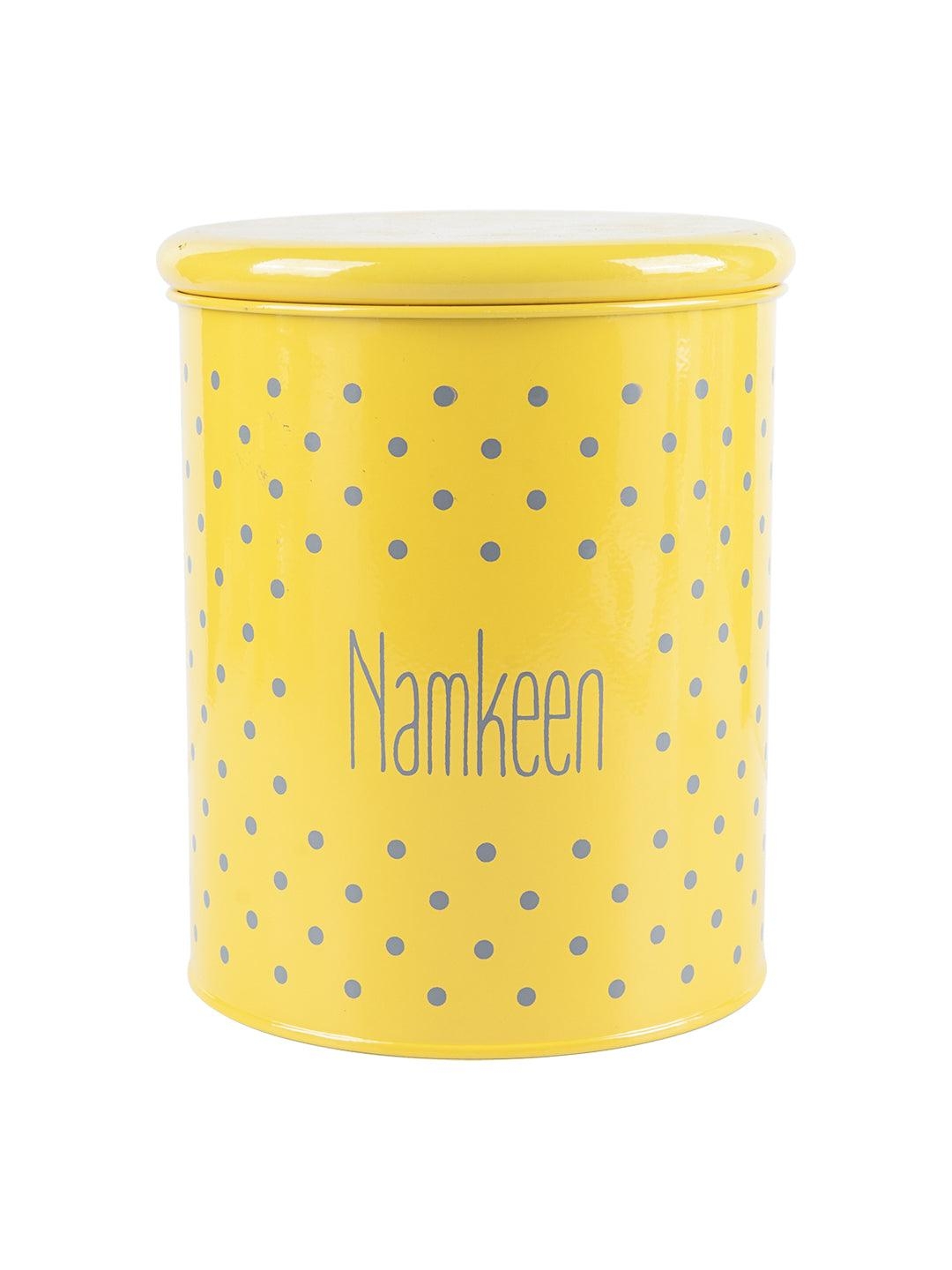 Market 99 | Namkeen Jar With Lid - (Yellow, 1700mL) 2