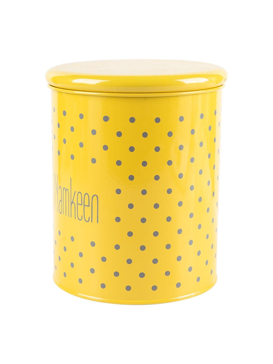Market 99 | Namkeen Jar With Lid - (Yellow, 1700mL) 3