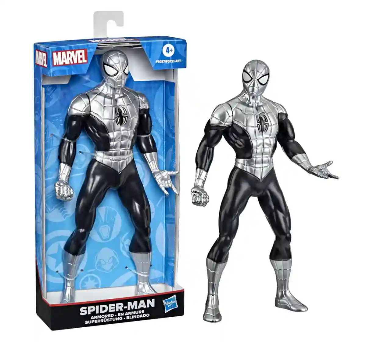 Hasbro Marvel Iron Man Figura Azione 24 Cm Con Equipaggiamento – Supereroe Giocattolo Per Bambini 4+ Anni