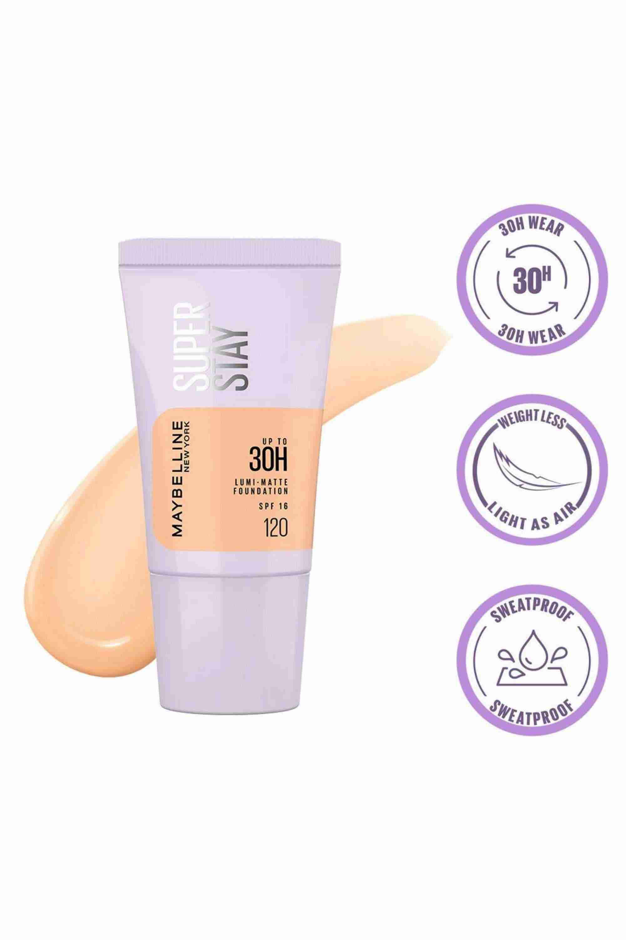 Super Stay Lumi Matte Liquid Foundation - 120, 18 gm