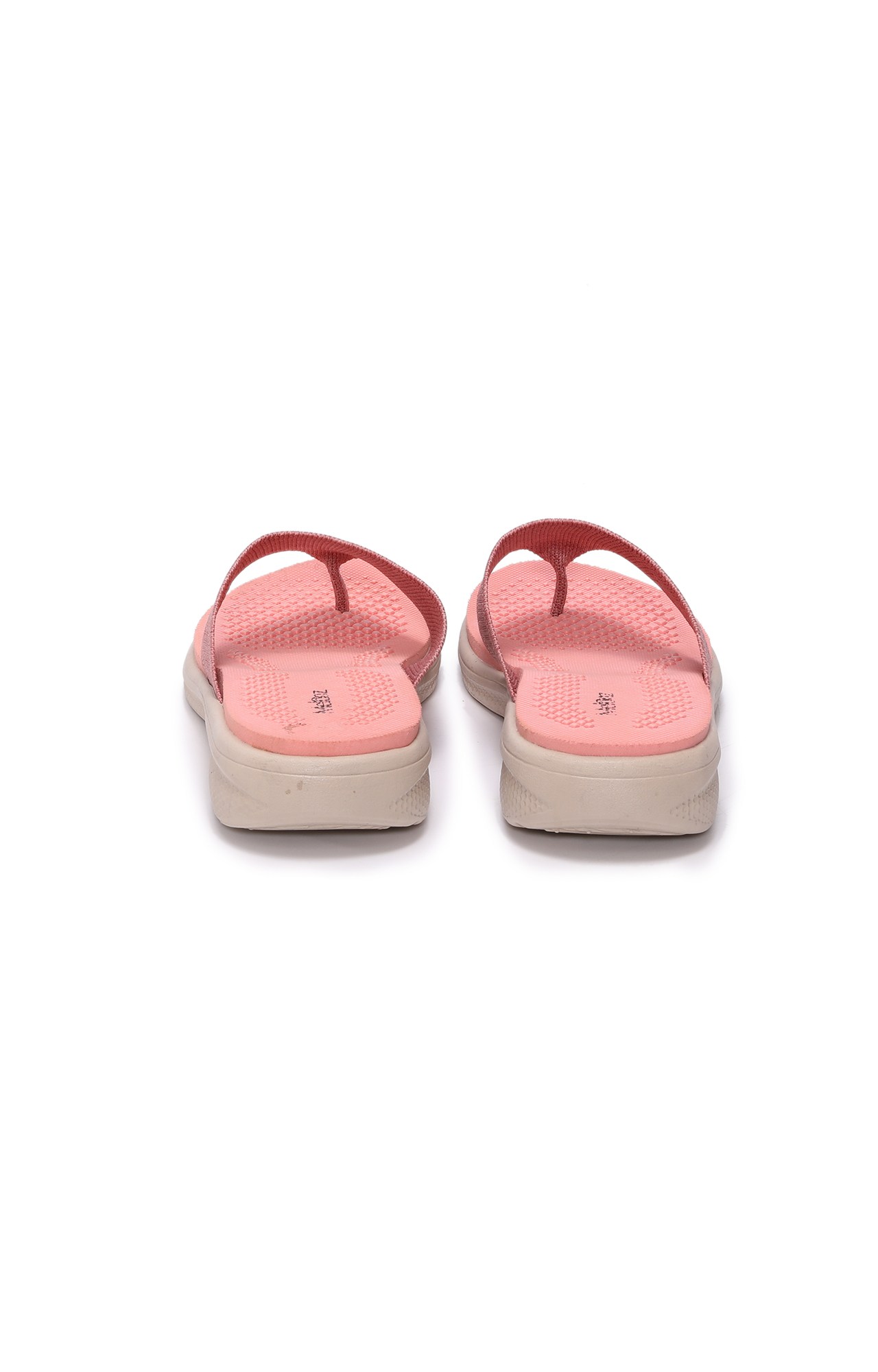 Women Pink knitted Casula Flat Sandals