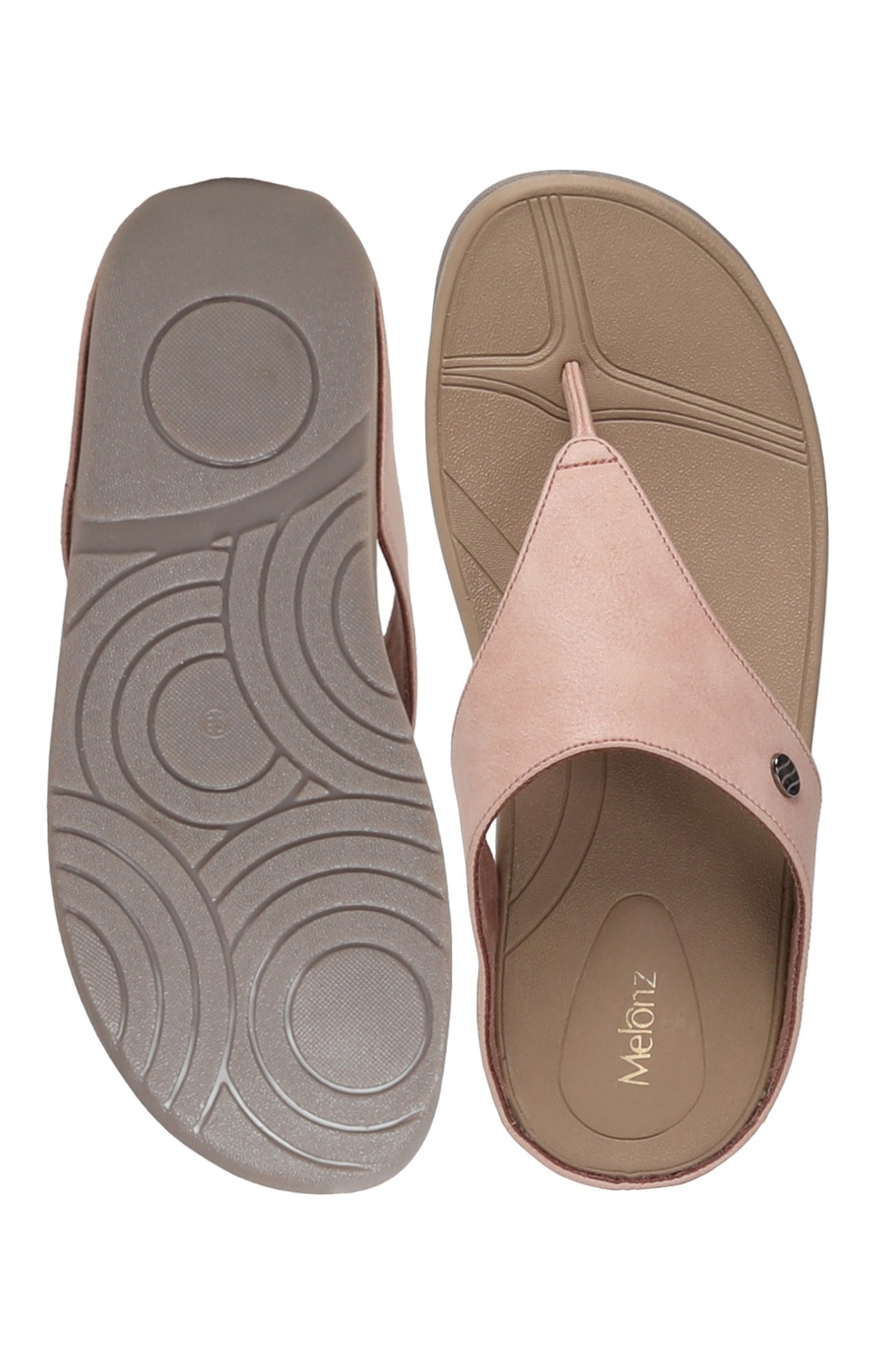 Women Pink Color Casual Slip-on