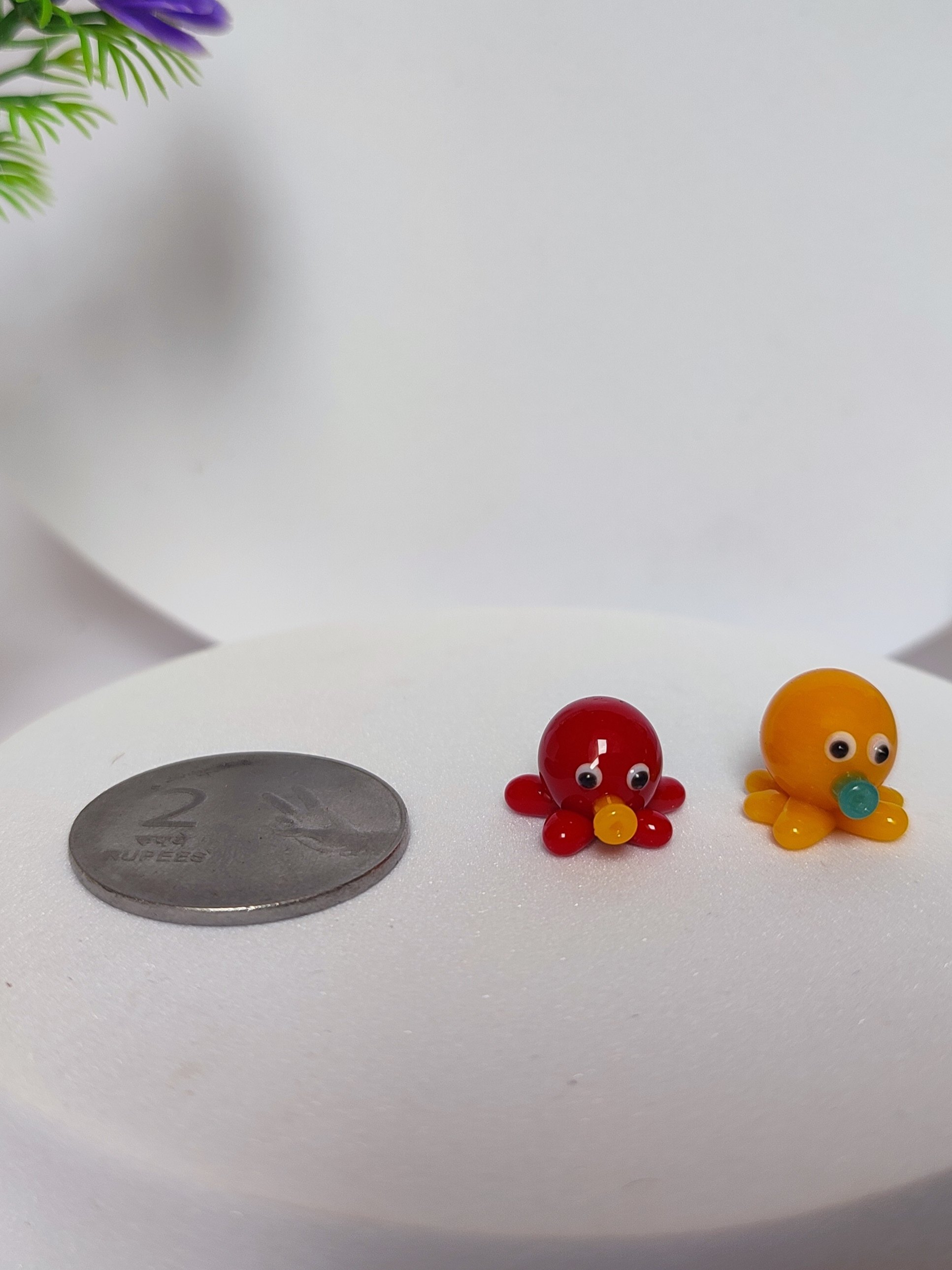 Glass Miniature Baby Octopus