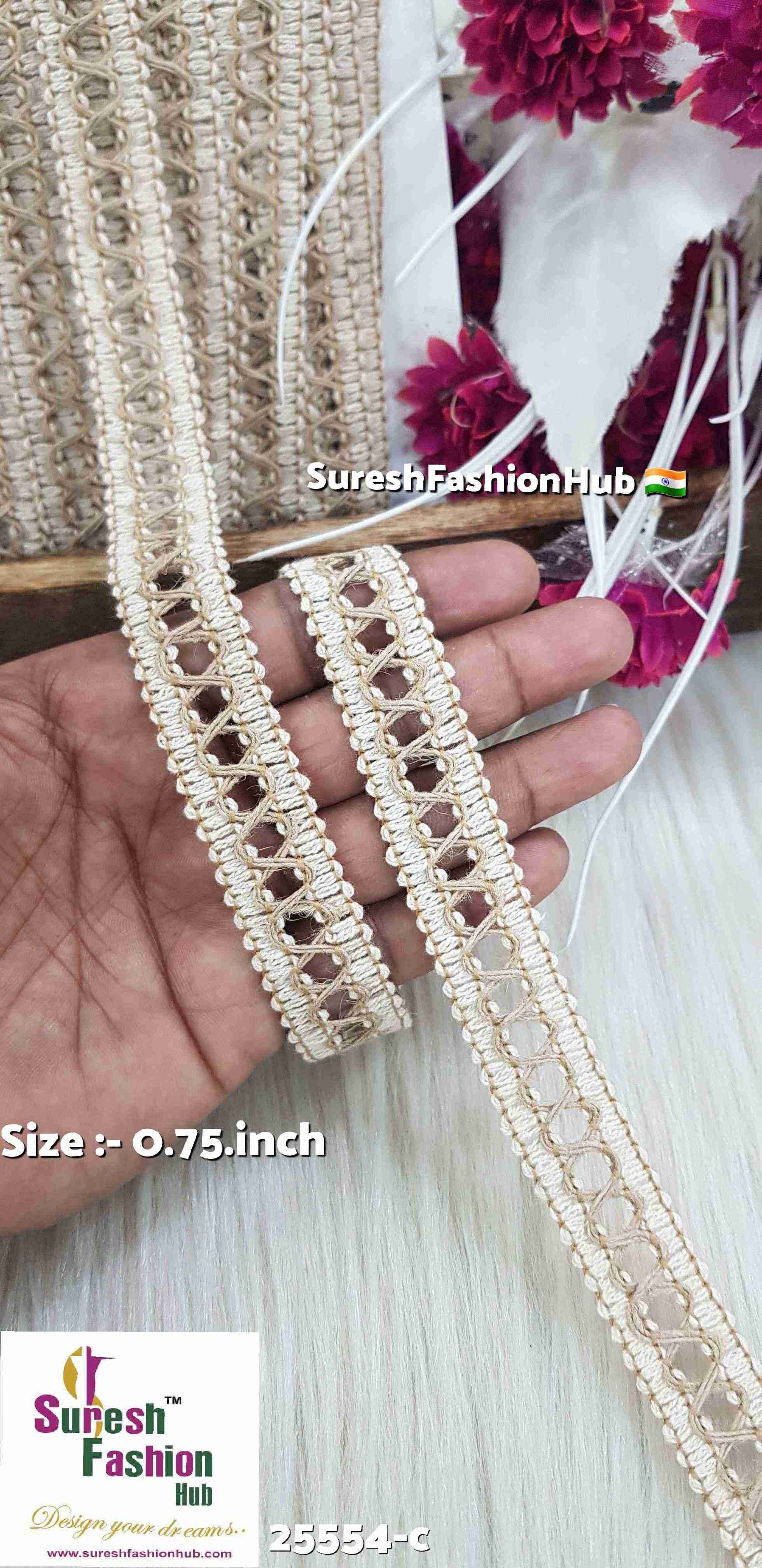 Elegant Cutwork Jute Lace