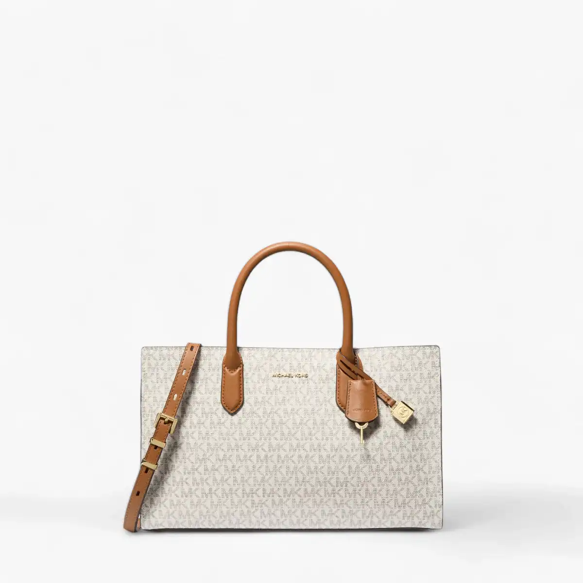 Scarlett Medium Signature Logo Satchel