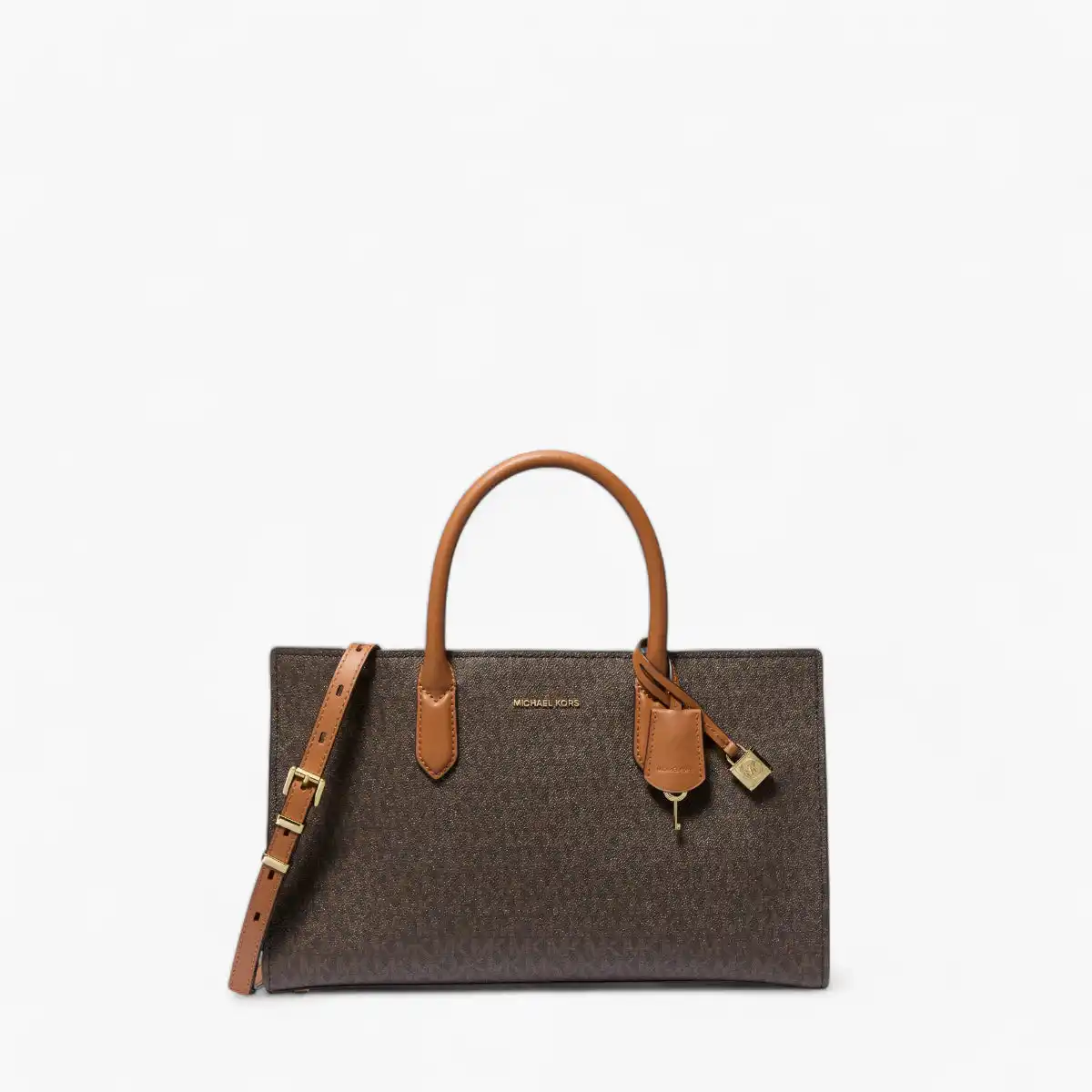 Scarlett Medium Signature Logo Satchel