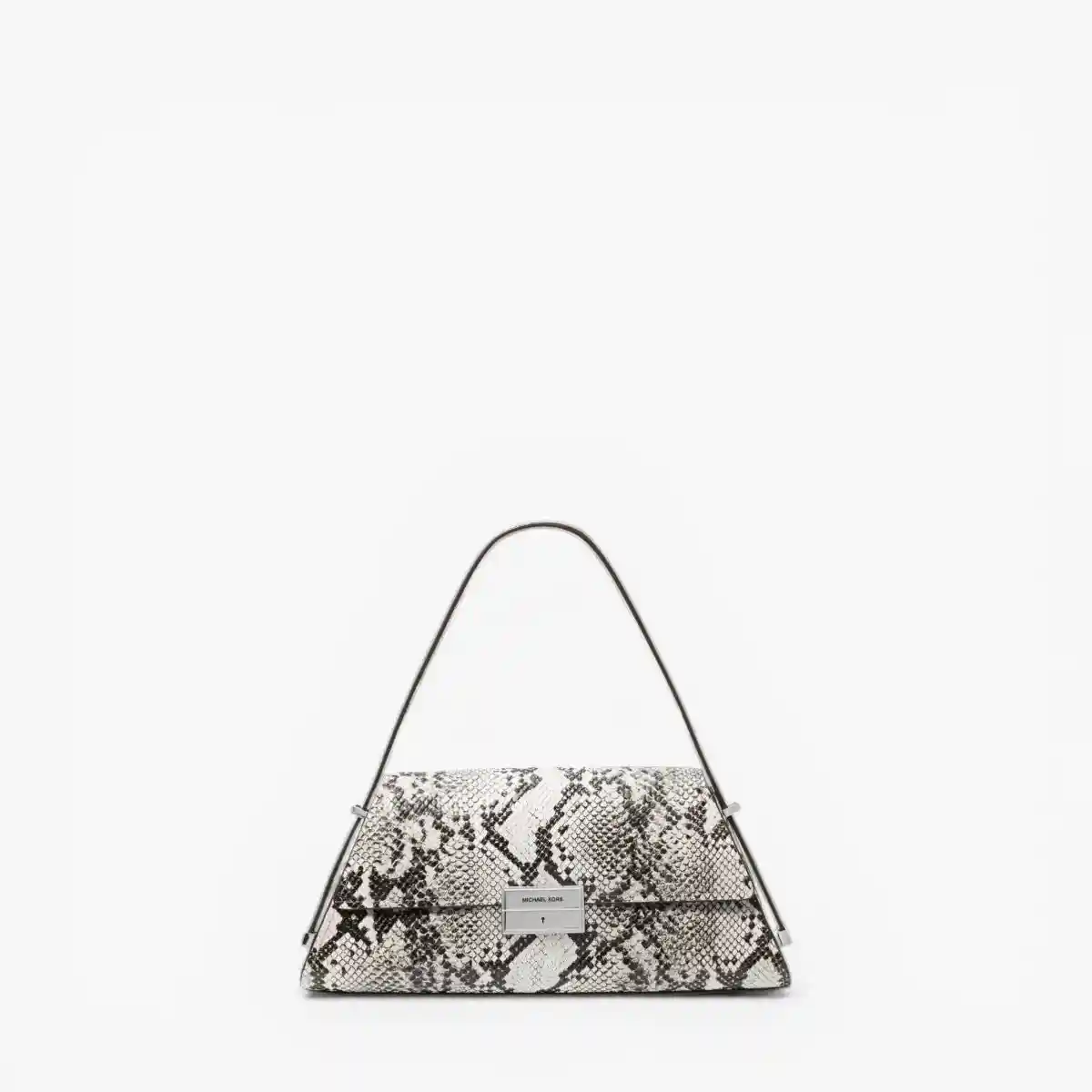 Ludlow Medium Snake Embossed Leather Shoulder Bag