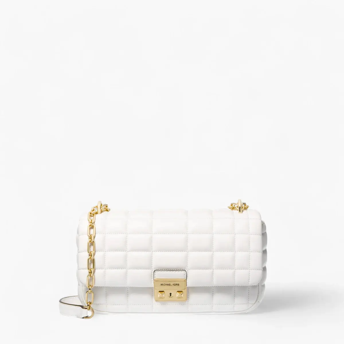 Tribeca Large Quilted Leather Shoulder Bag