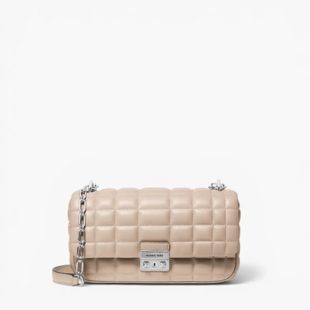 Tribeca Large Quilted Leather Shoulder Bag