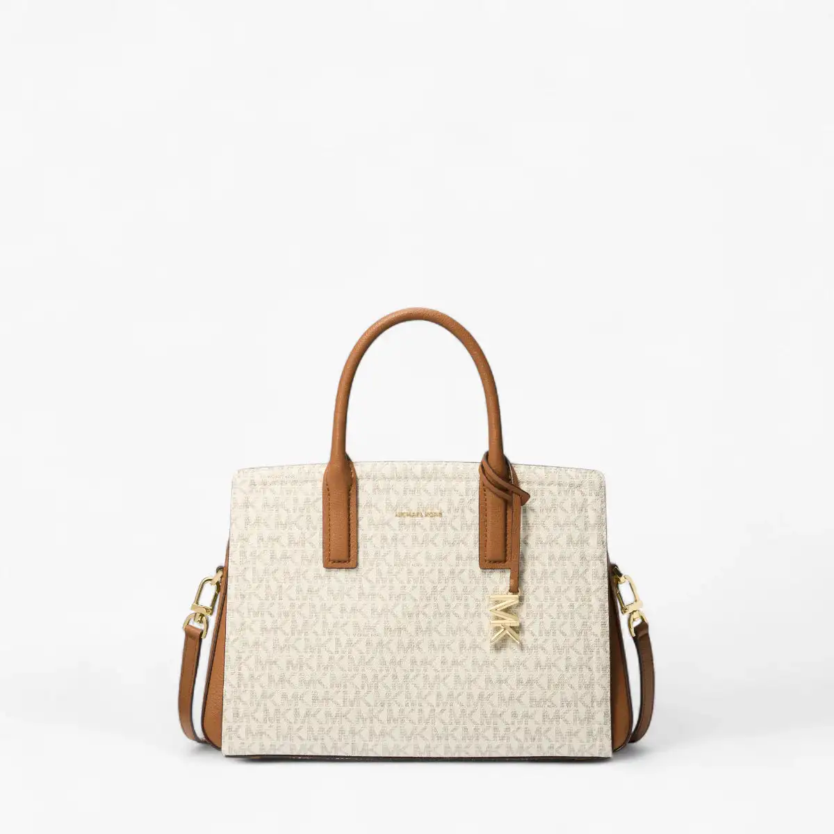 Laila Medium Signature Logo Satchel