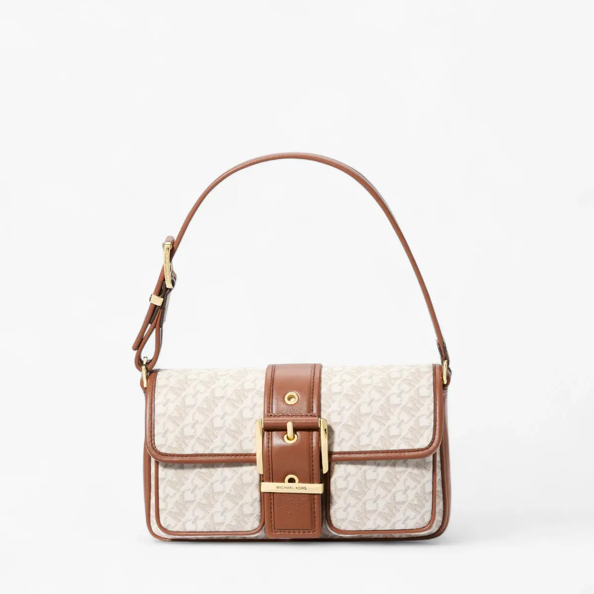Colby Medium Empire Signature Logo Shoulder Bag