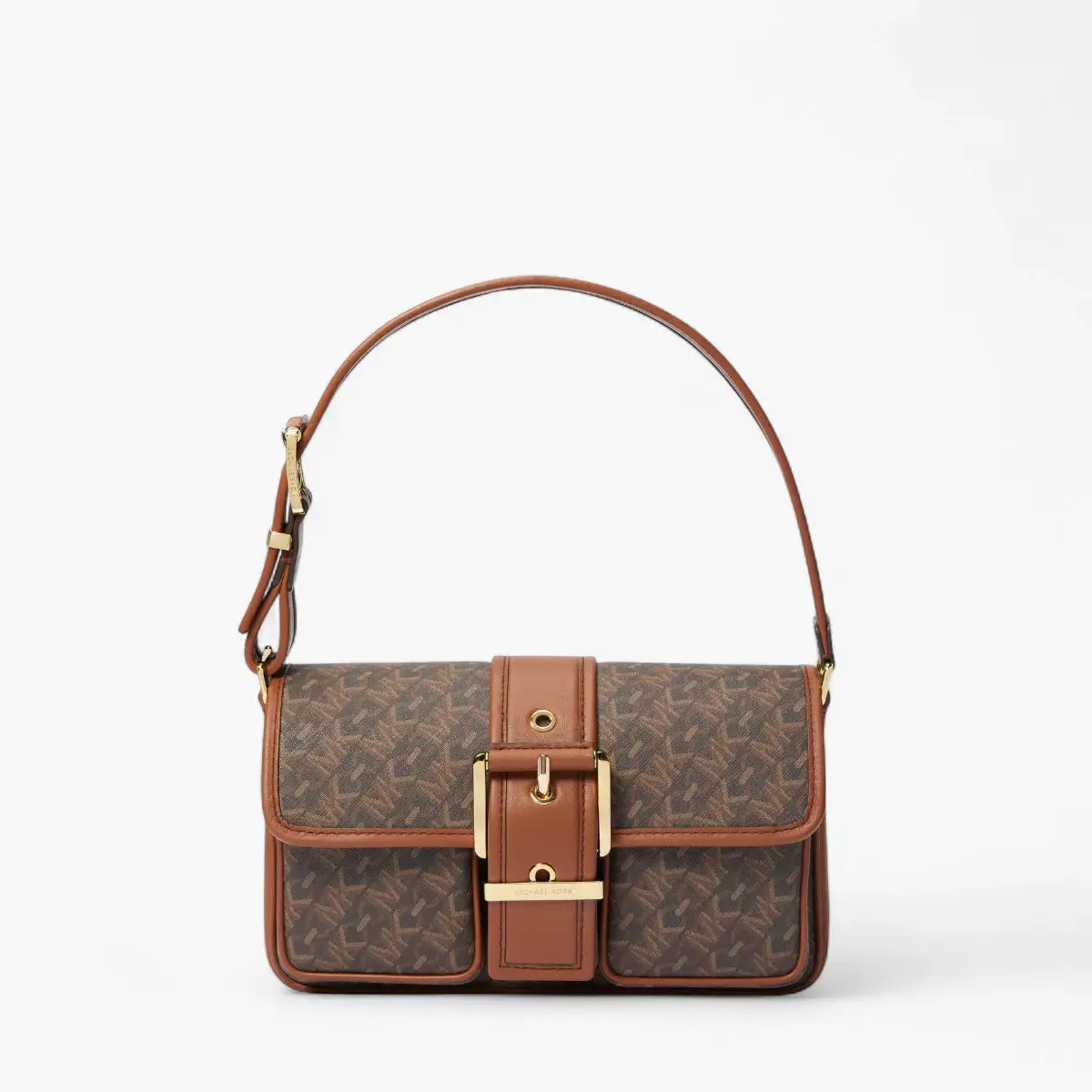 Colby Medium Empire Signature Logo Shoulder Bag