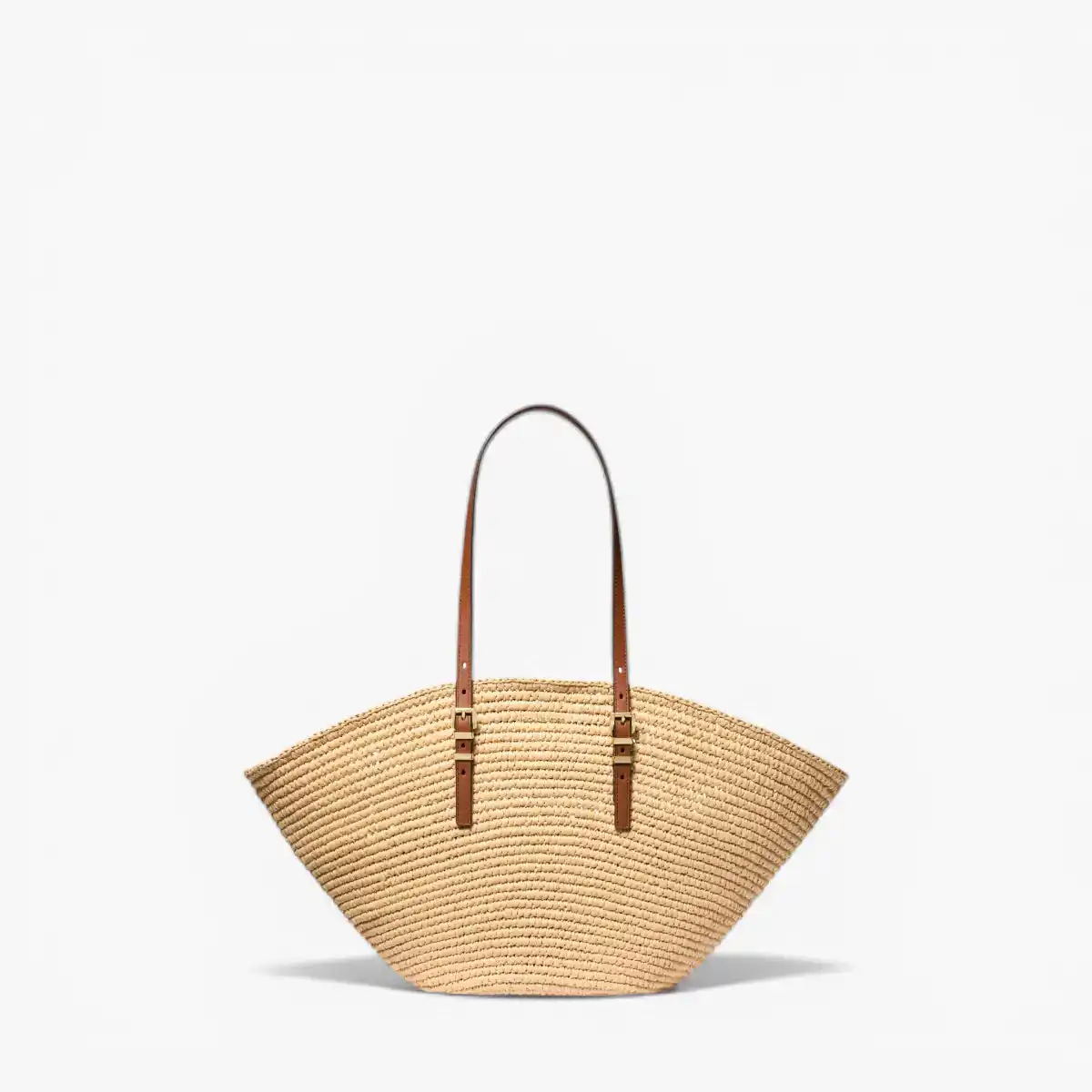 Isa Large Hand-Crocheted Straw Tote Bag