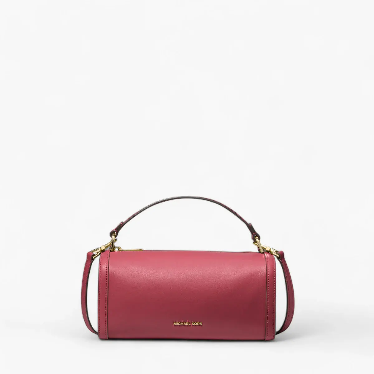 Orchard Small Leather Barrel Crossbody Bag