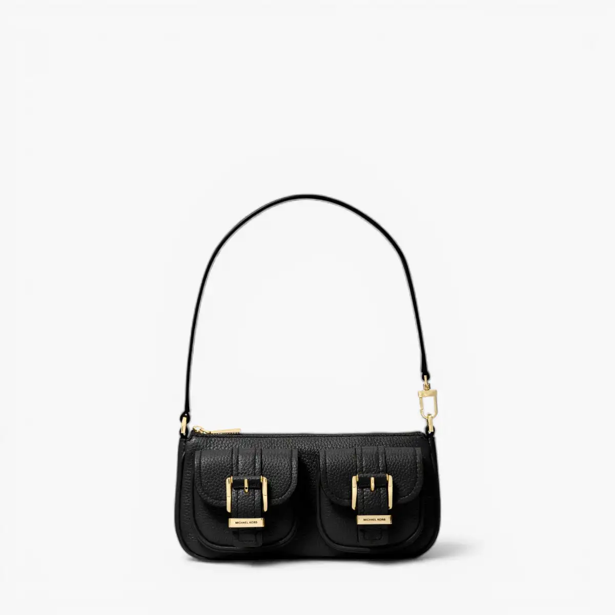 Zoe Small Pebbled Leather Pochette