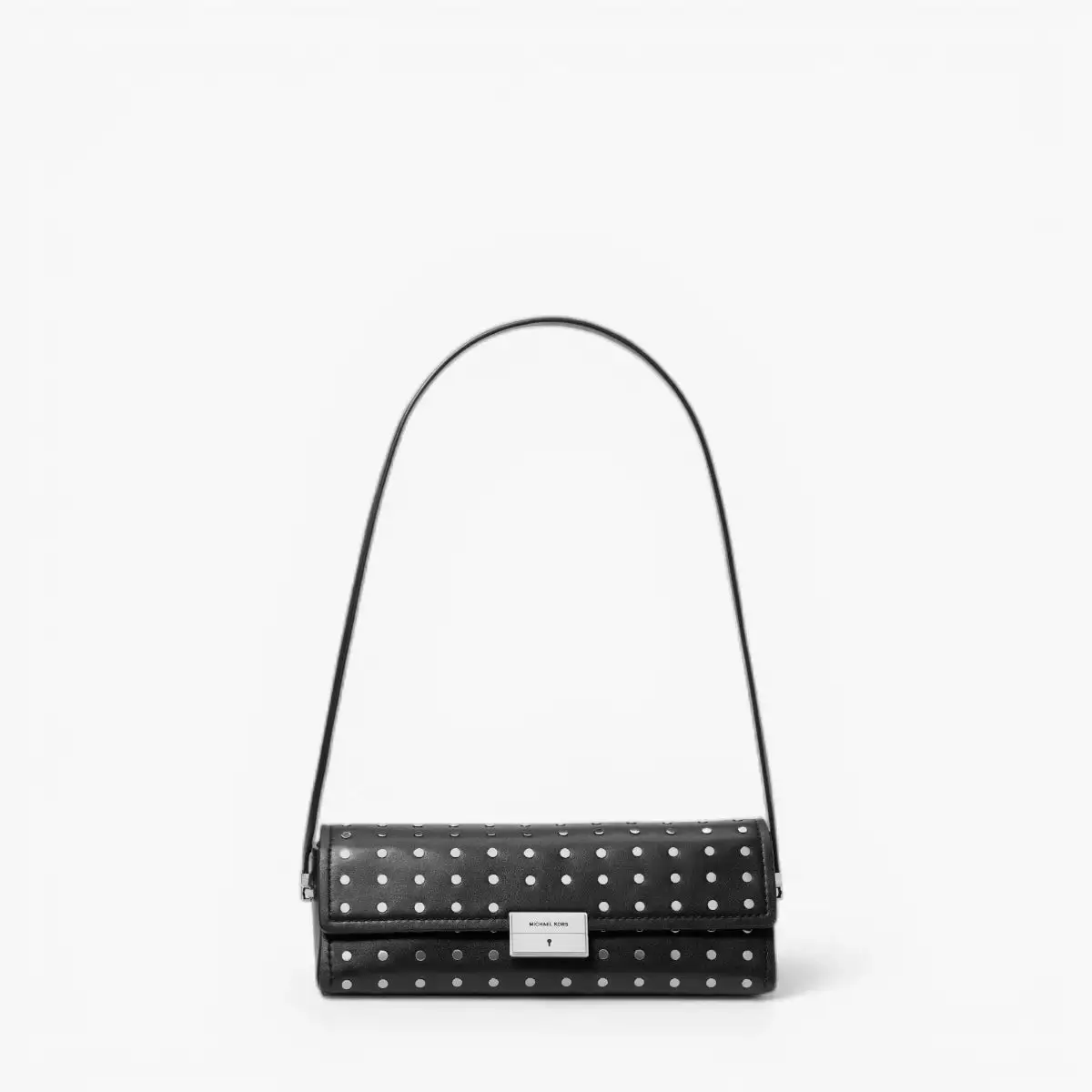 Ludlow Small Studded Leather Convertible Pochette
