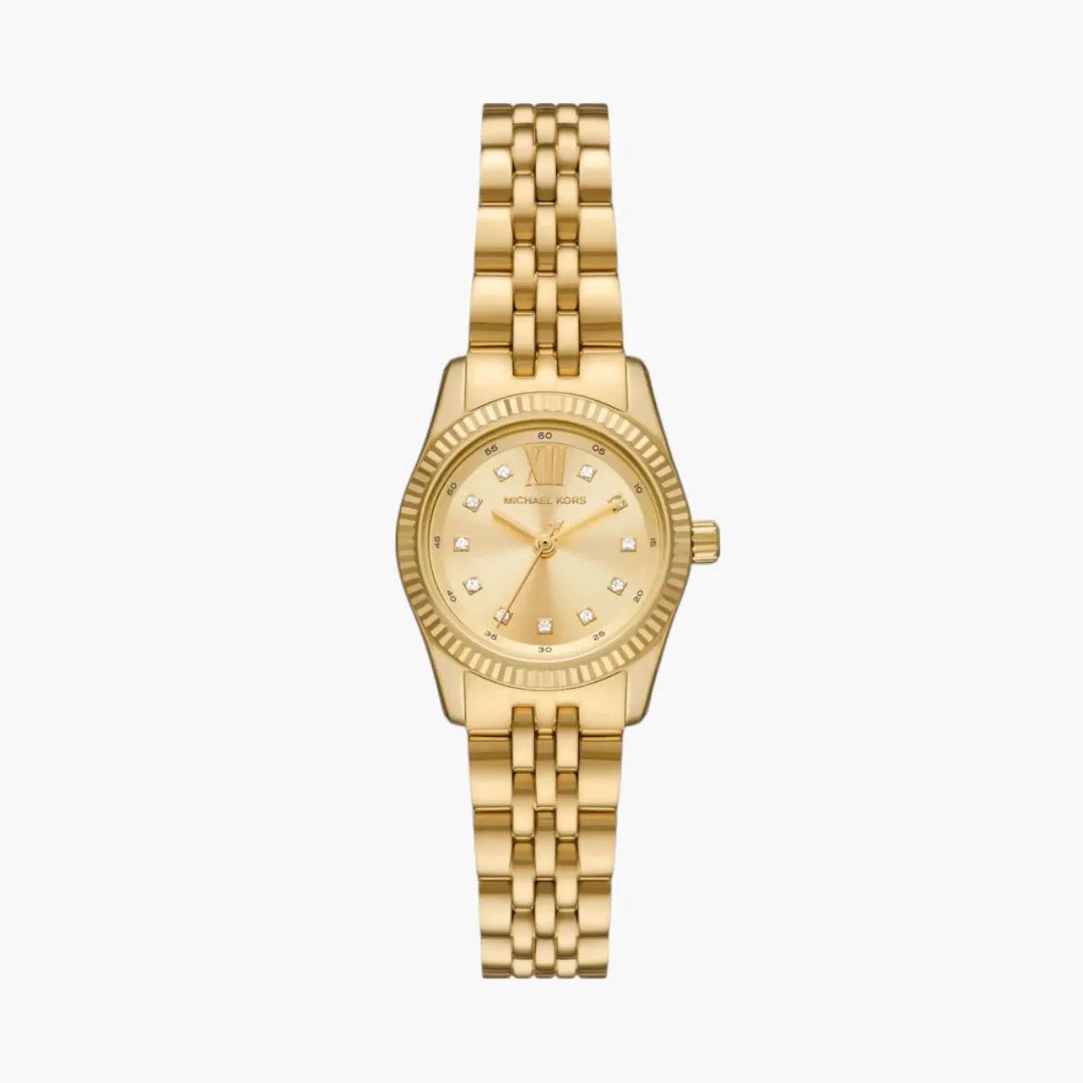 Petite Lexington Pavé Gold-Tone Watch