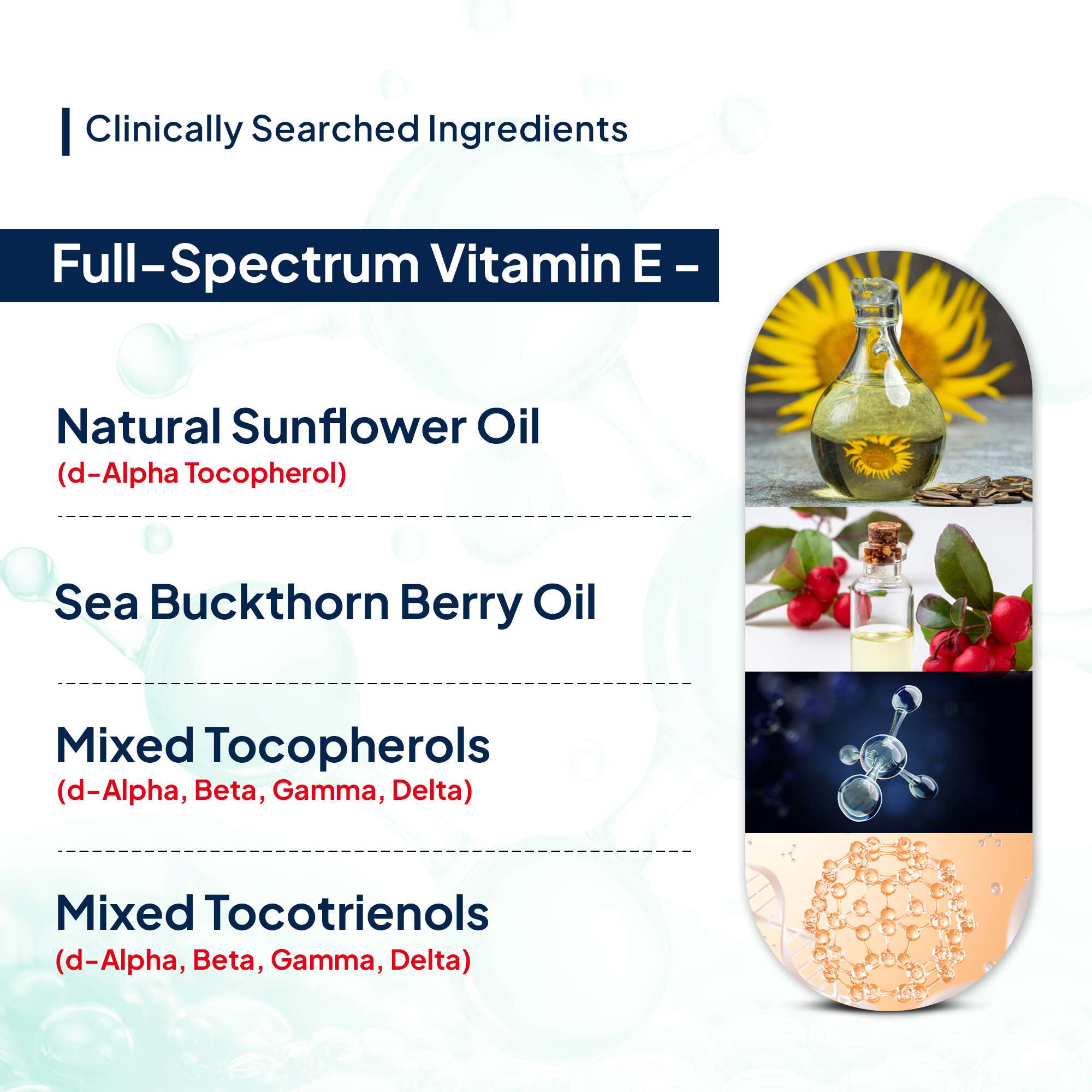 Miduty | Mixed Tocopherols & Tocotrienols | 30 Softgels