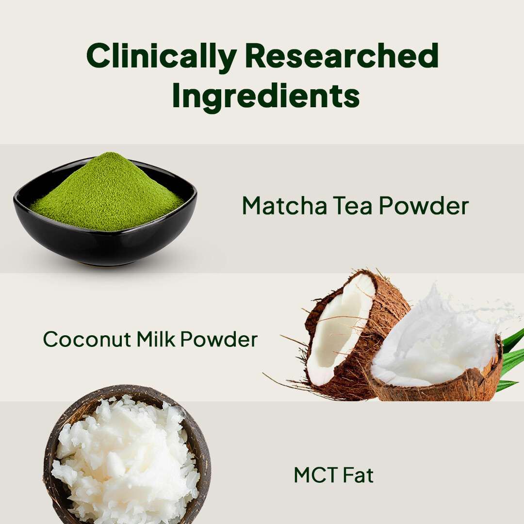 Miduty | Matcha Tea | Coconut Milk Powder | 260g