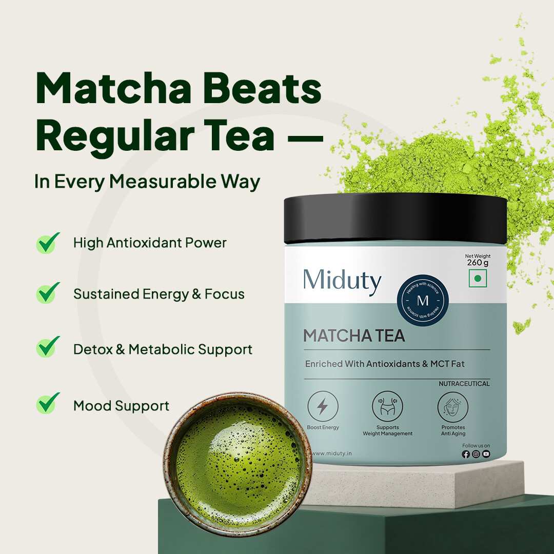 Miduty | Matcha Tea | Coconut Milk Powder | 260g