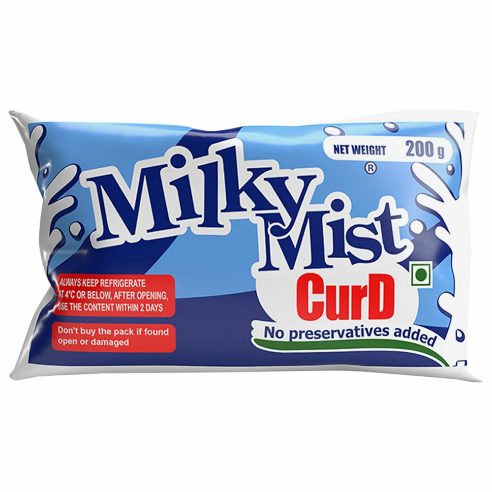 Milky Mist Curd 200 G (Pouch)