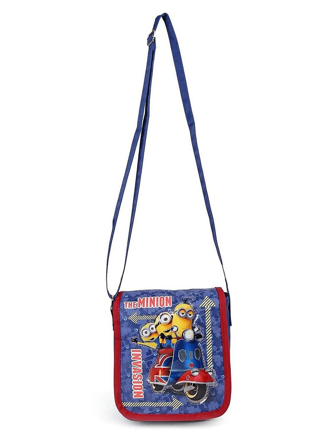 Minions | Minion Invasion Blue Sling Bag for Kids age 3Y+ 0
