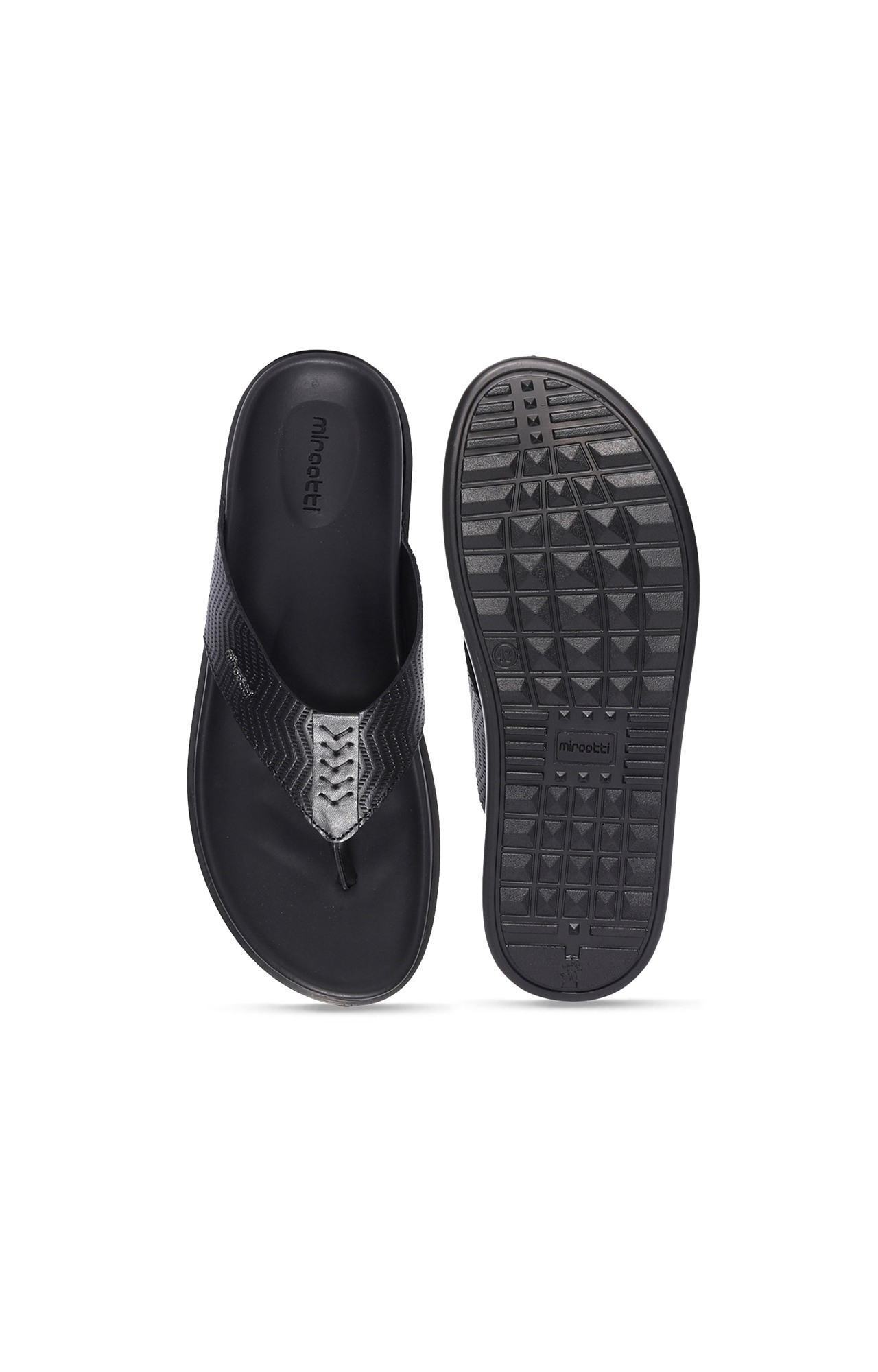 Men Black Coffee Comfort Slippers