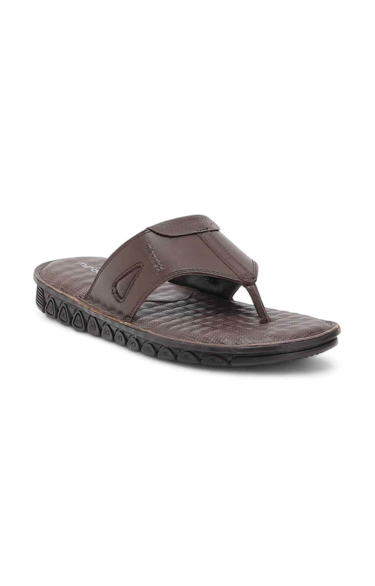 Men Brown Comfortable Sole Casual Chappal