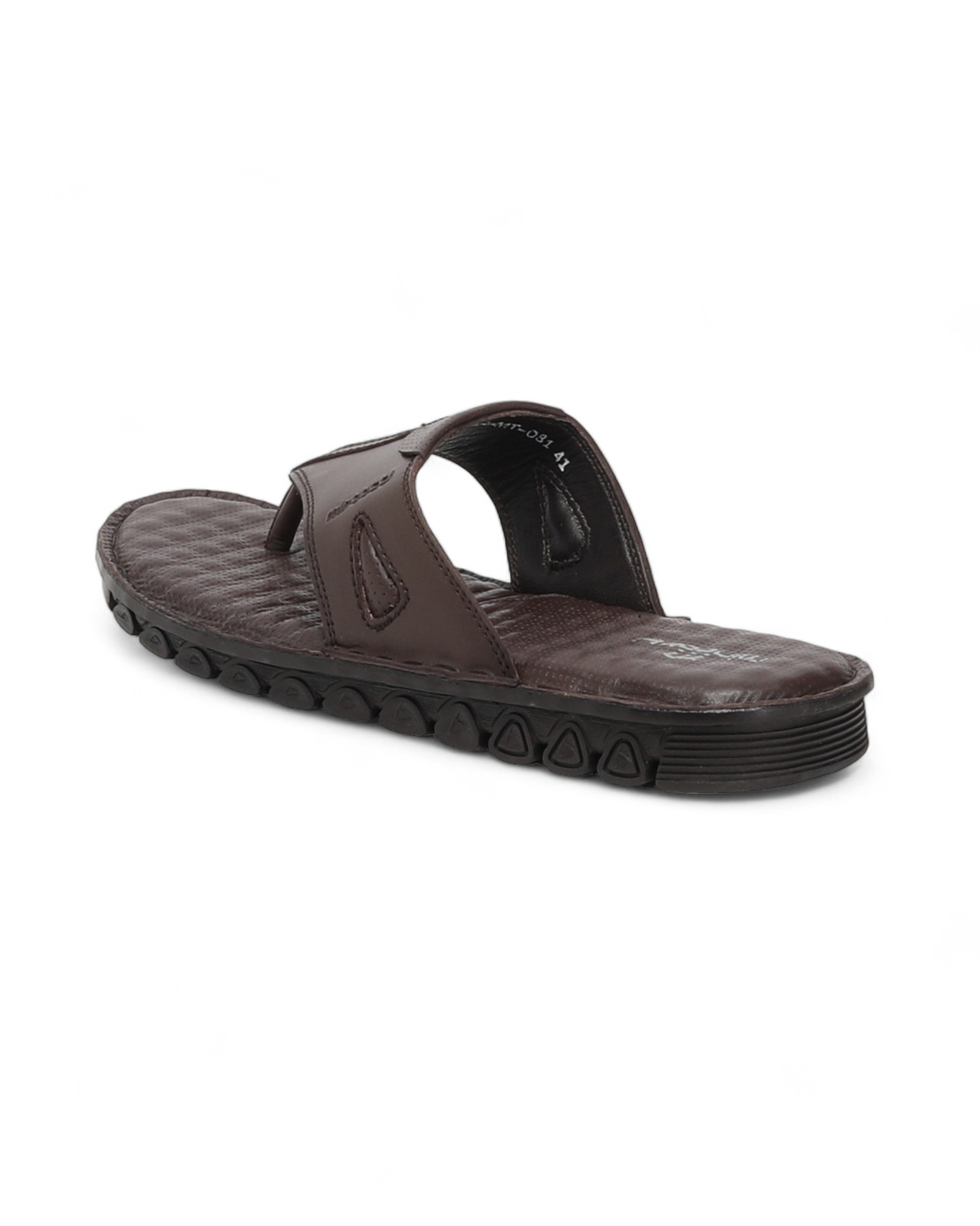 Men Brown Comfortable Sole Casual Chappal