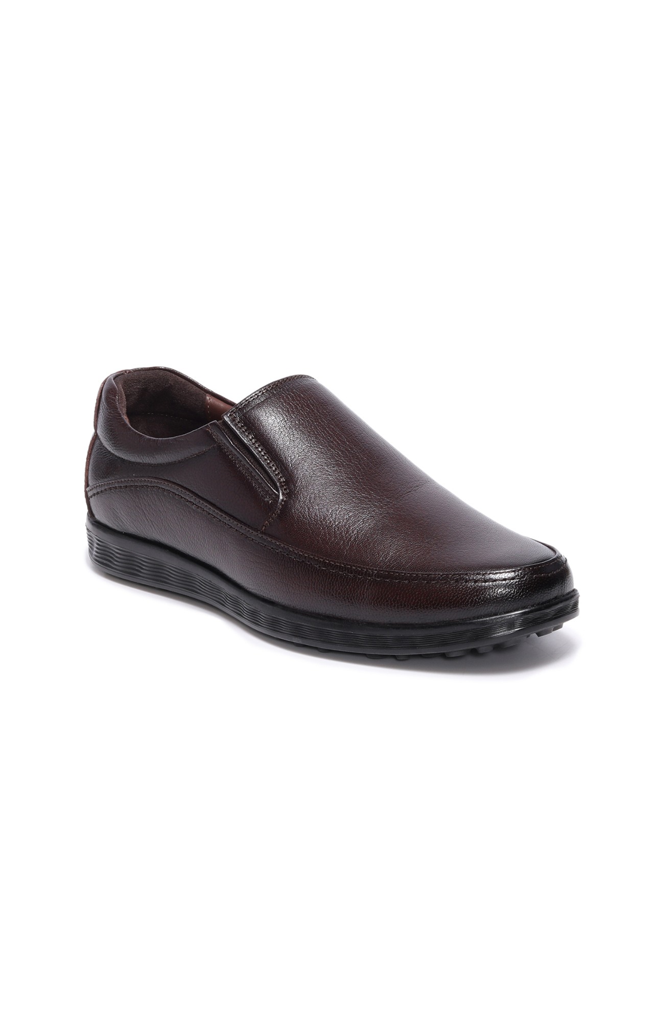Men Cherry Ajanta Formal Slip-Ons