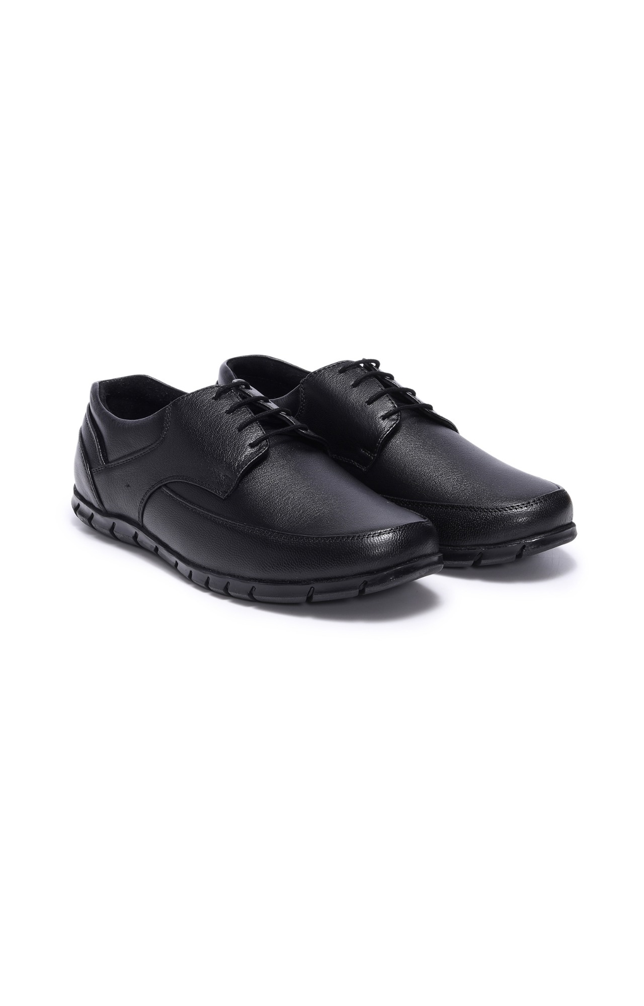 Men Black Kanprom Formal Lace-Ups