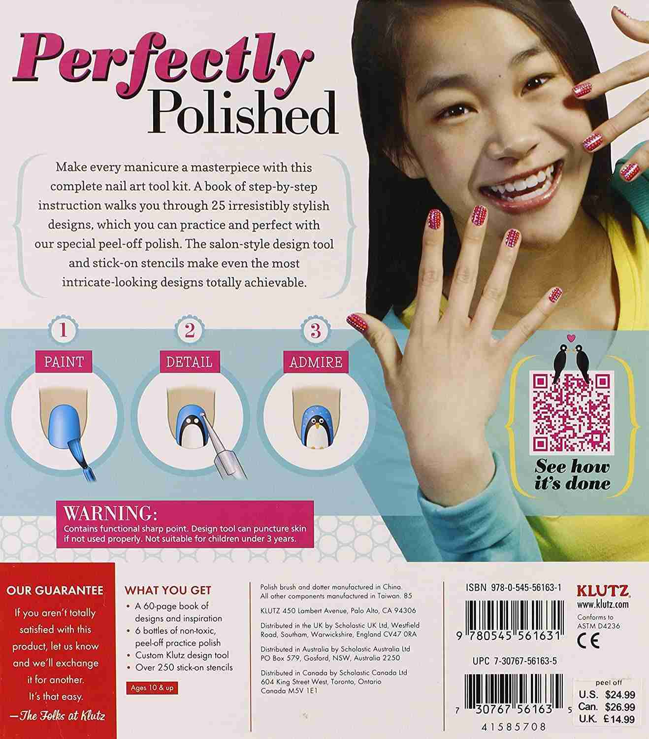 Mirada Nail Style Studio DIY Art & Craft Kits for Kids age 5Y+