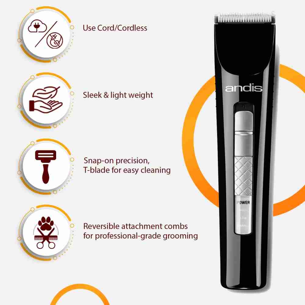 Andis Multi Trim CLT Cord/Cordless Trimmer for Dogs and Cats