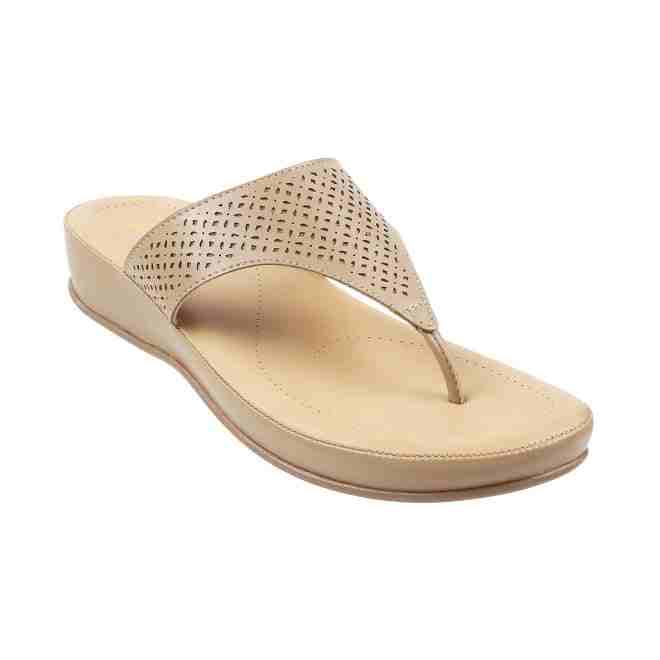 Mochi  Women  Beige  Synthetic  Flats  Euro 36