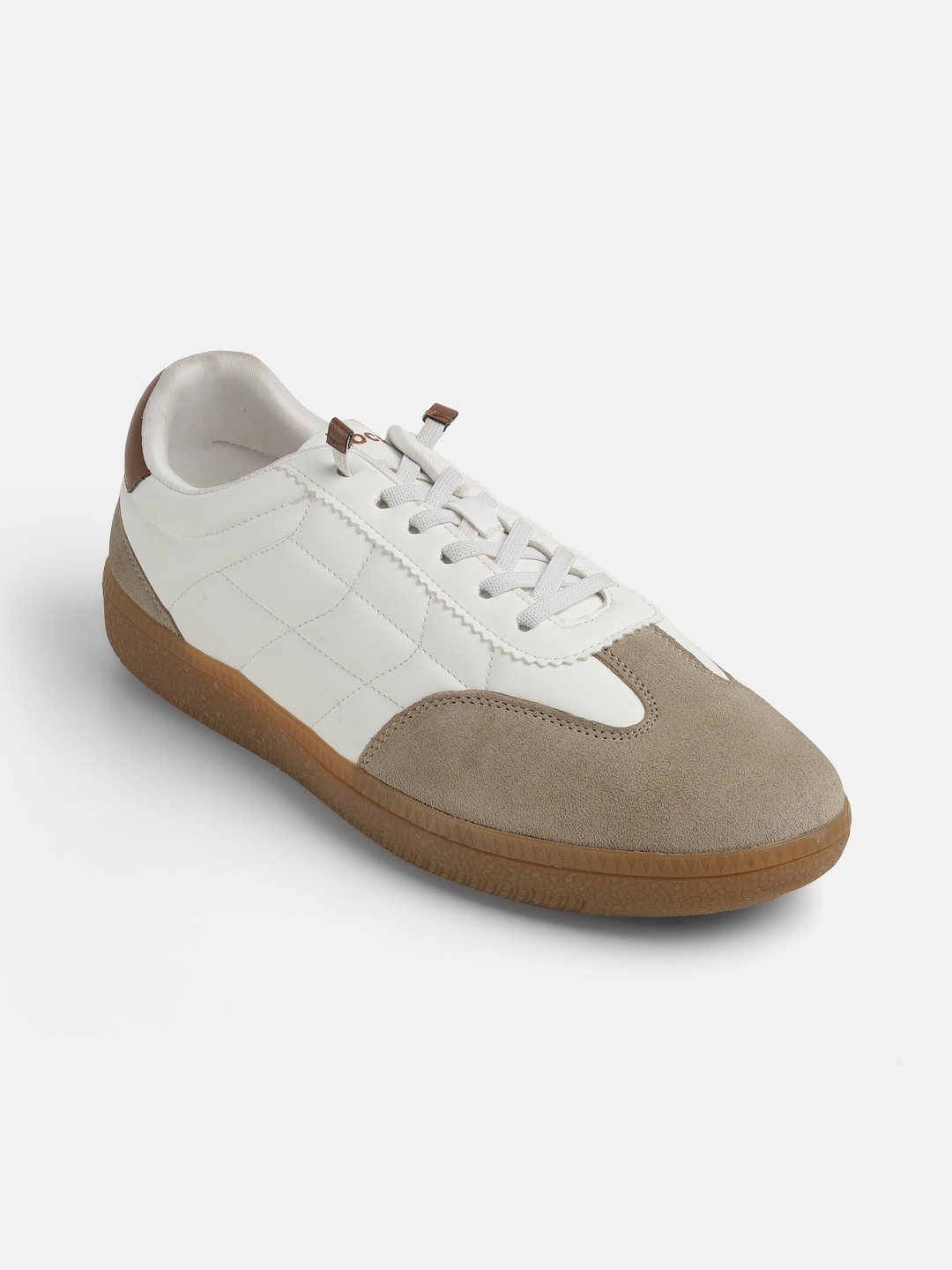 Mochi White Synthetic Casual Slip-ons