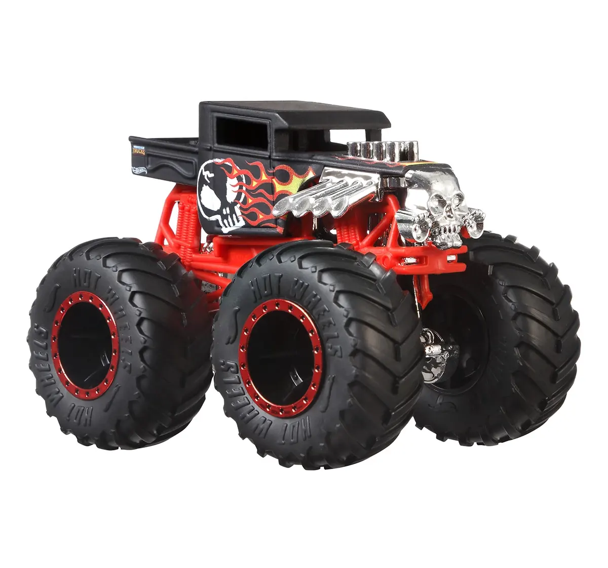 Hot Wheels Monster Truck 1:64 Die-Cast PLUS CAR Assorted,BOYS,3Y+