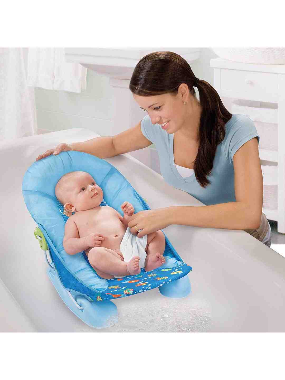 Summer infant Mother'S Touch Deluxe Baby Bather - Blue