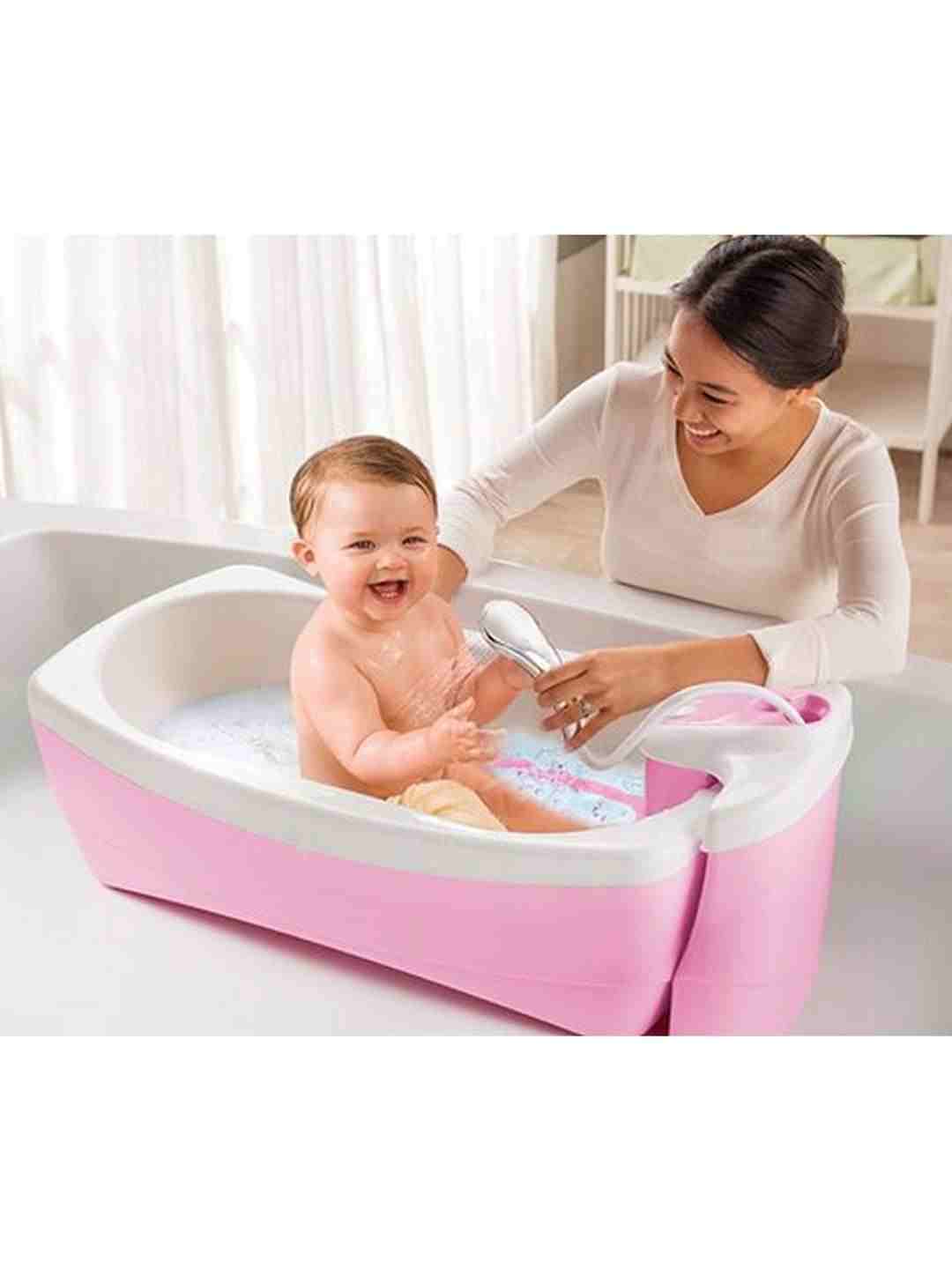 Summer infant lil luxuries refresh bath tub pink