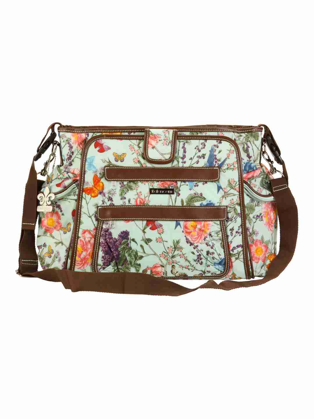 Kalencom Unisex Bold Shapes Diaper Bag - Navy