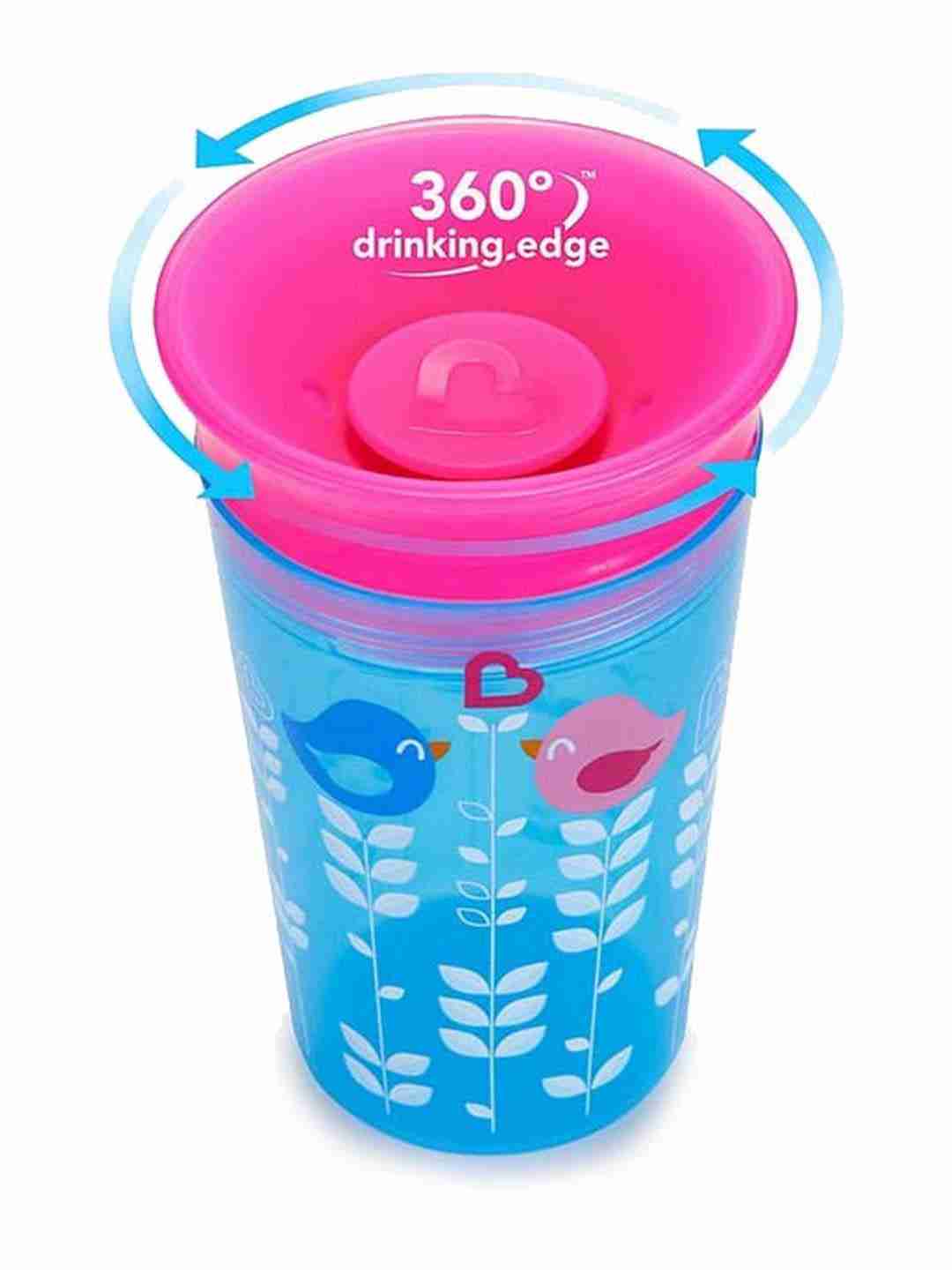 Munchkin Miracle 360° Deco Sippy Cup 266ml - Blue