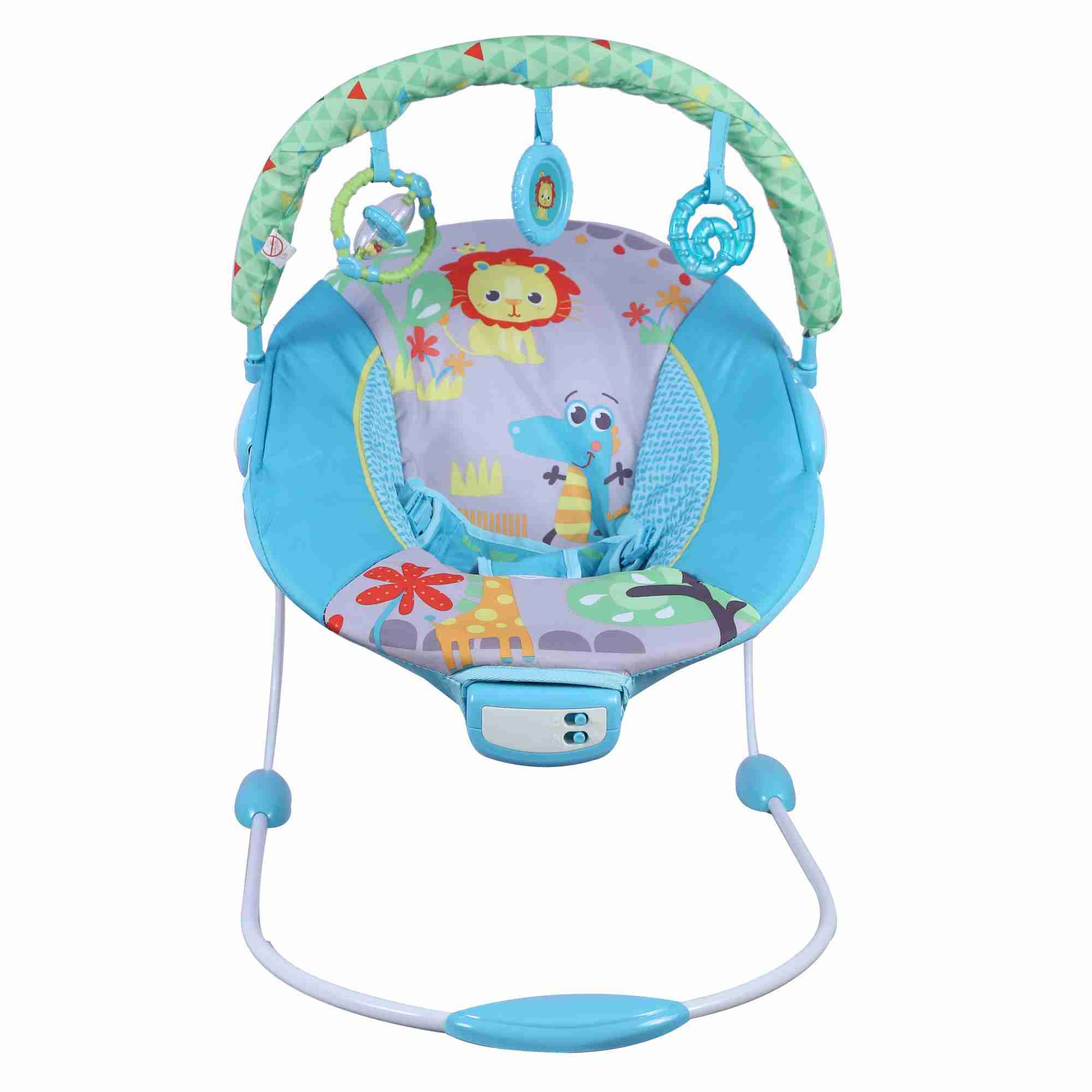 Mastela Unisex Recline Positions Baby Bouncers - Blue