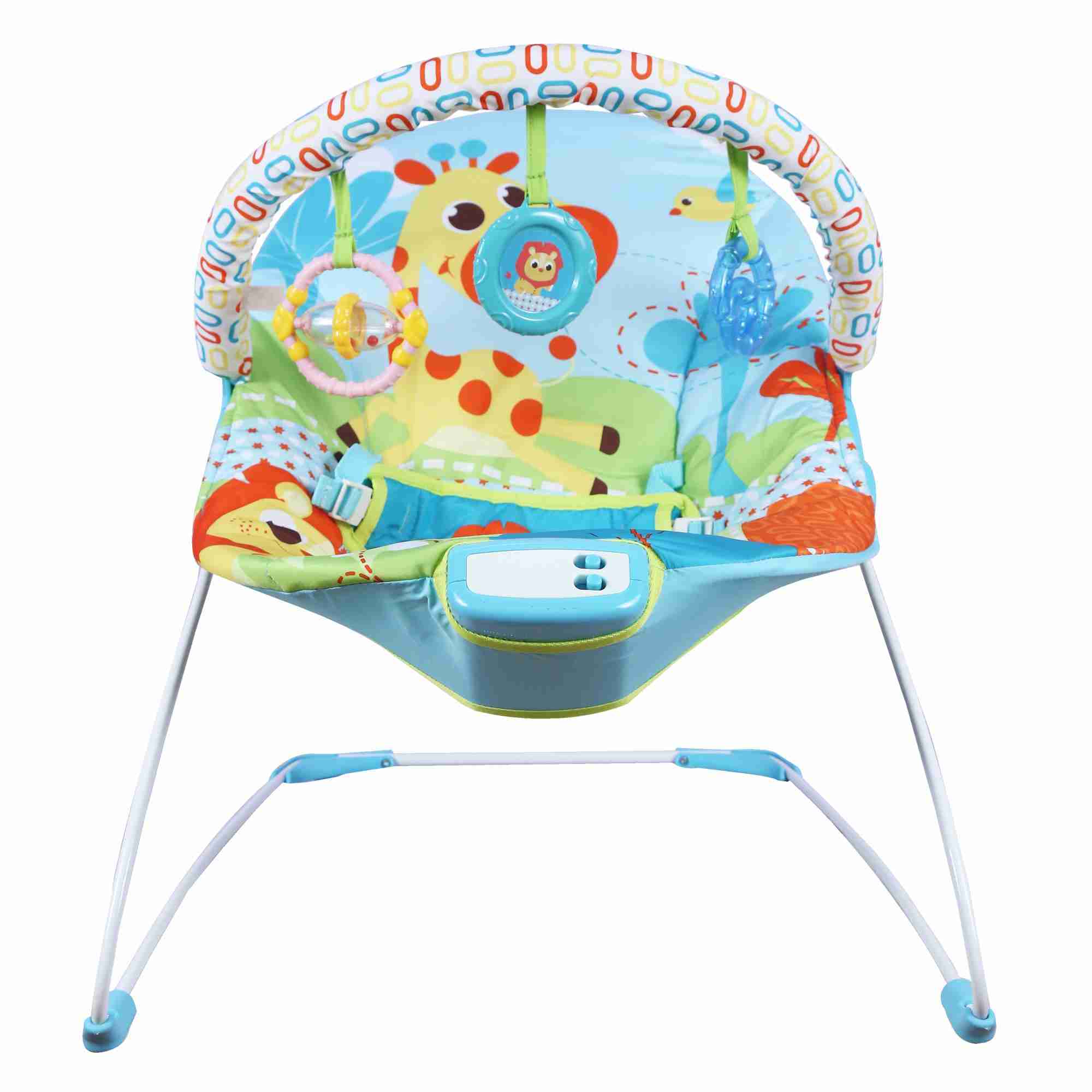 Mastela Music Jungle Vibrations Baby Bouncer - Multicolor