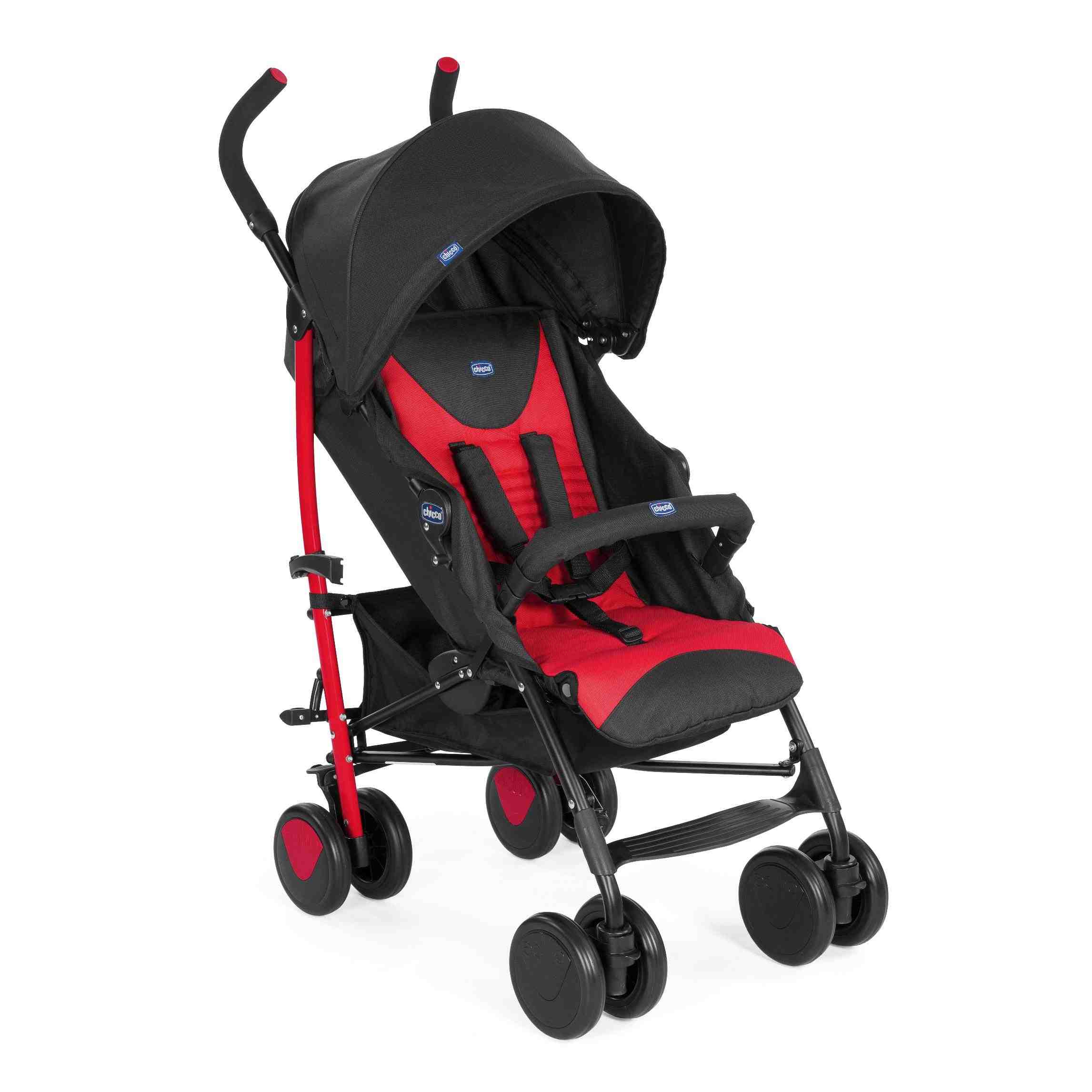 Chicco Unisex Echo W/Bumper Baby Stroller - Orange