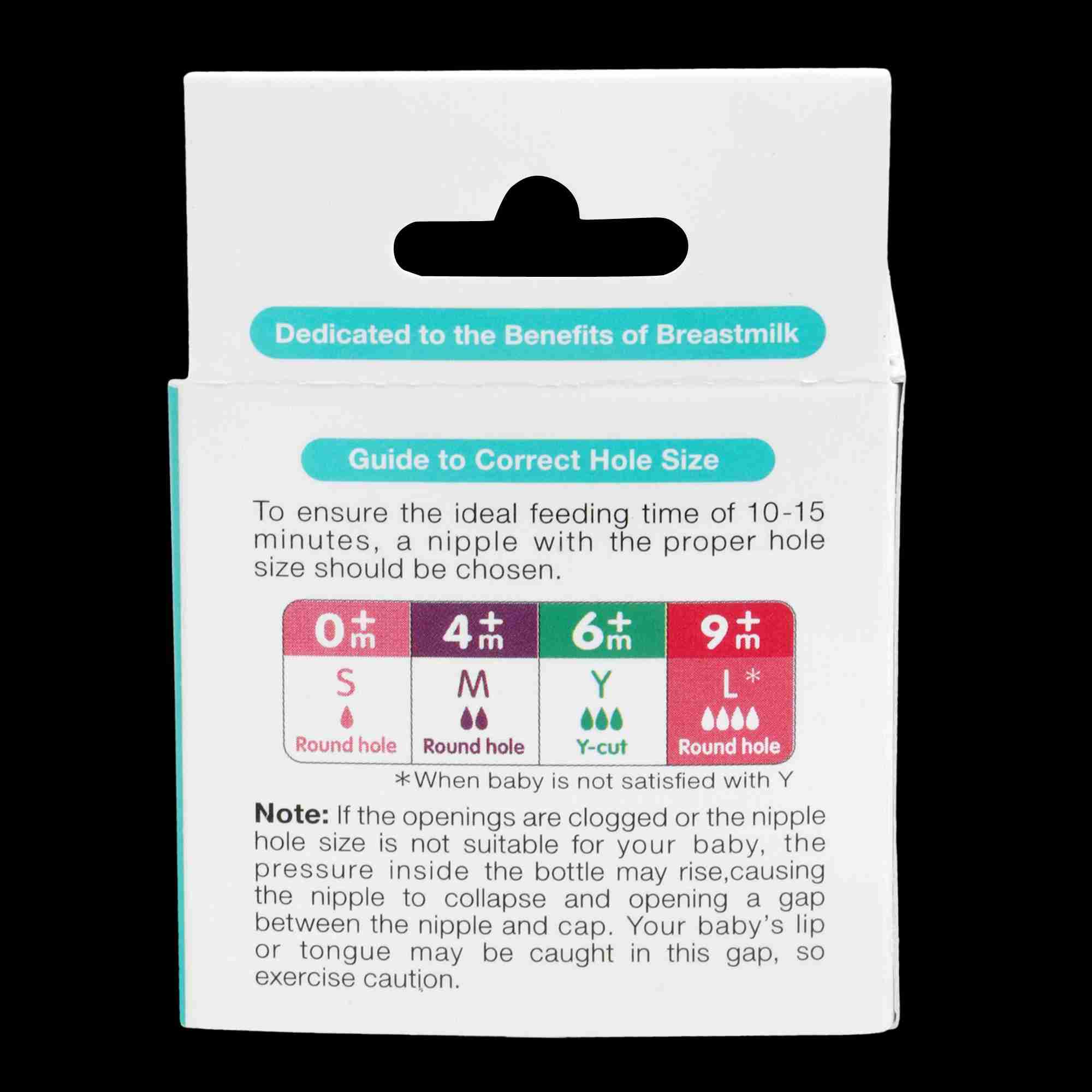 Pigeon Peristaltic Nipple - Pack of 2 - Green