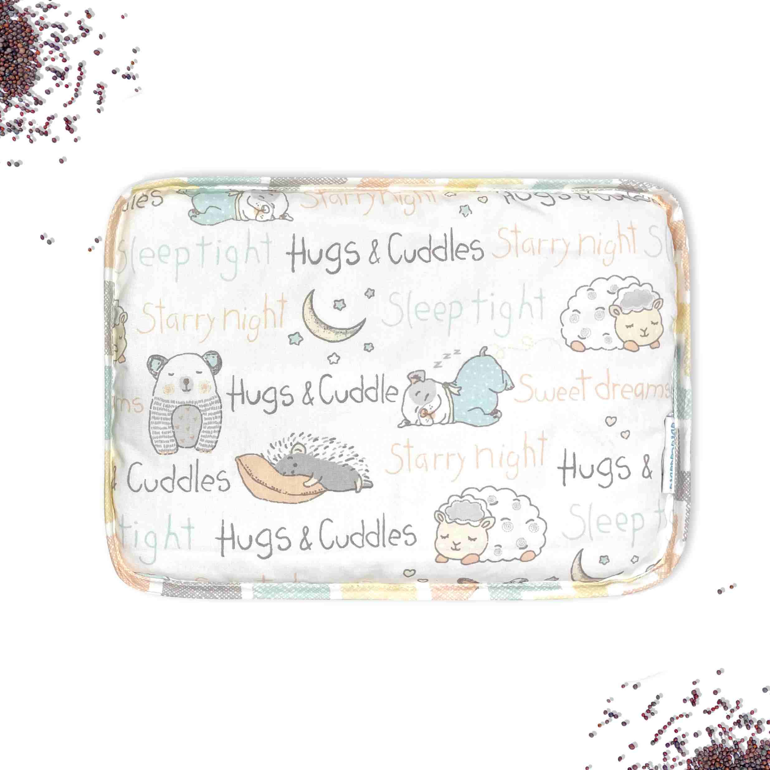 Abracadabra Sleepy Friends Rai Pillow - Multicolor