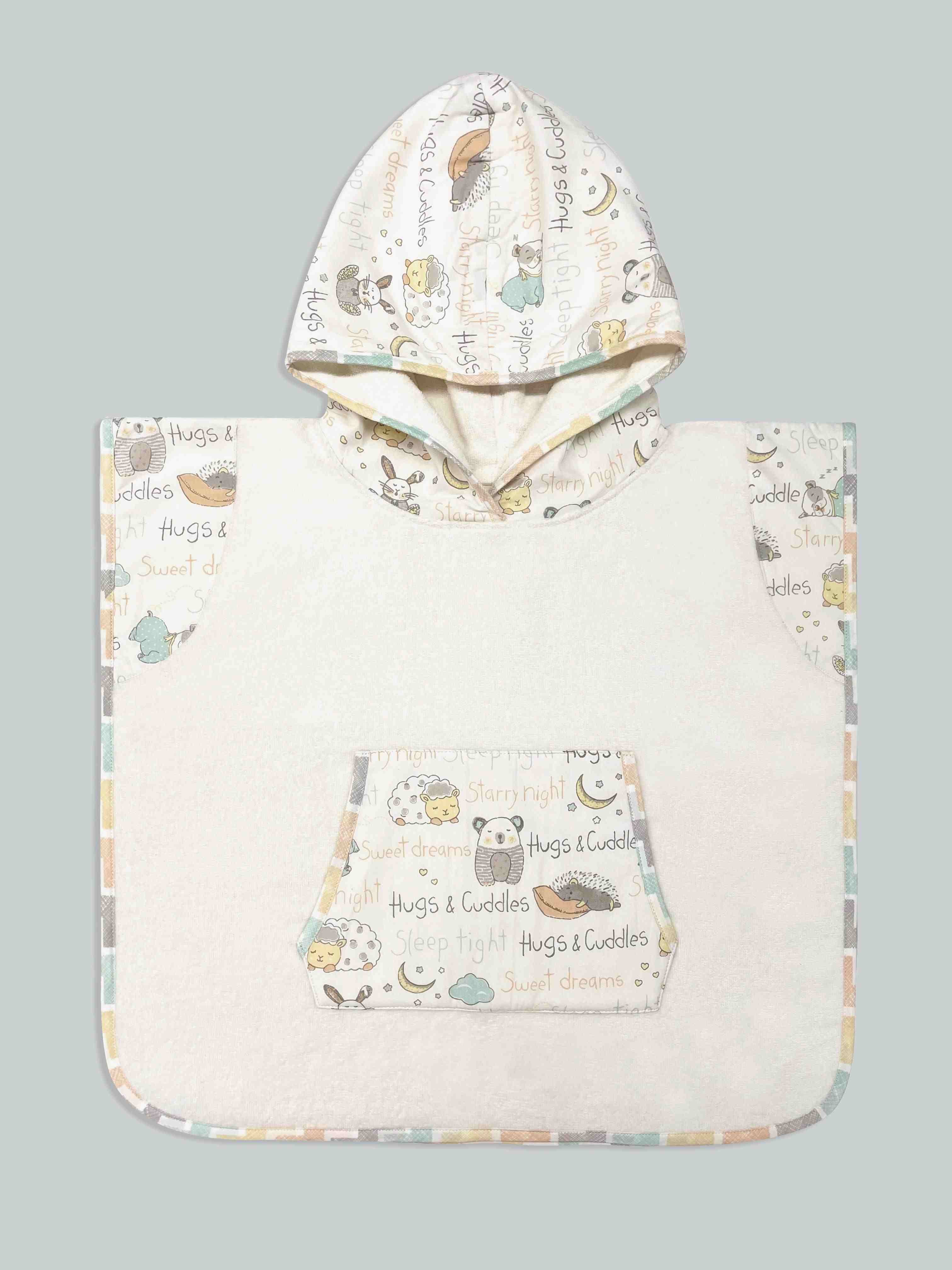 Abracadabra Unisex Hooded Baby Towels - Multicolor