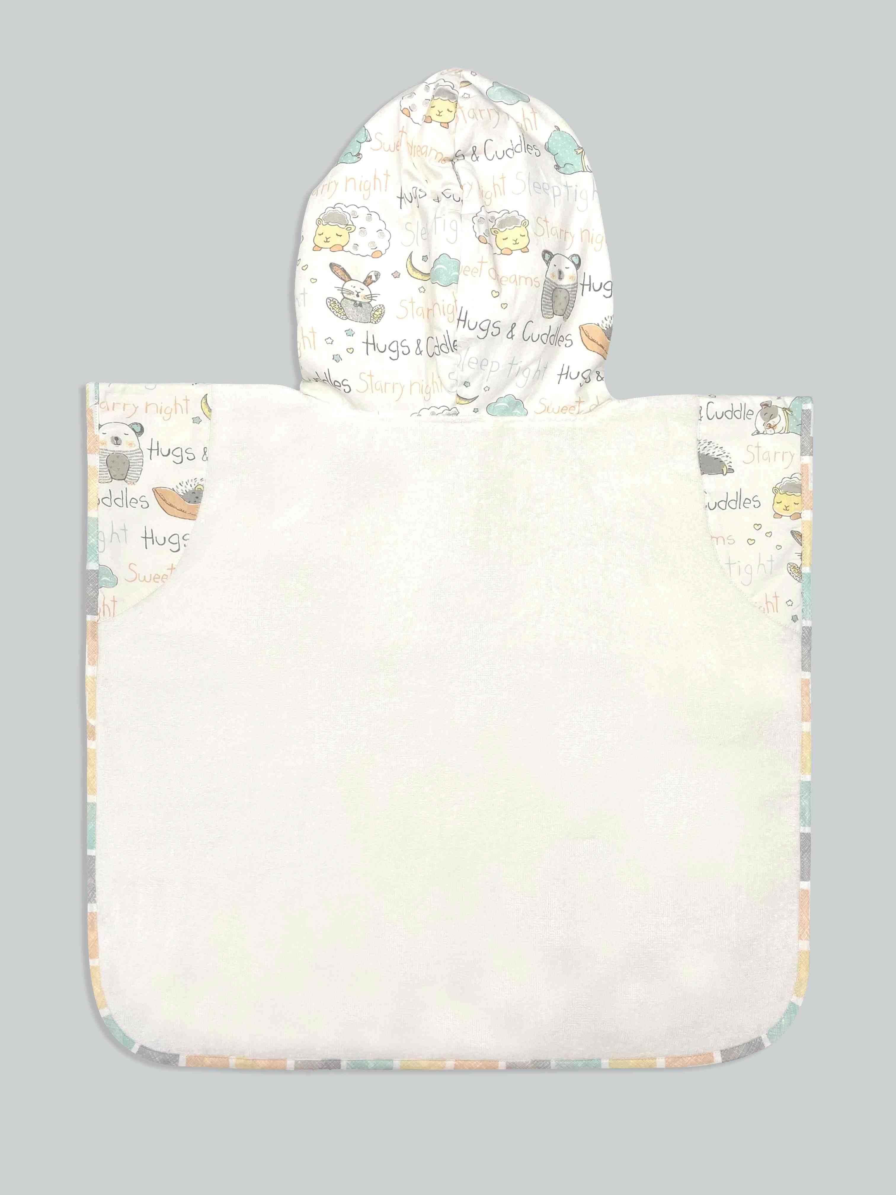Abracadabra Unisex Hooded Baby Towels - Multicolor